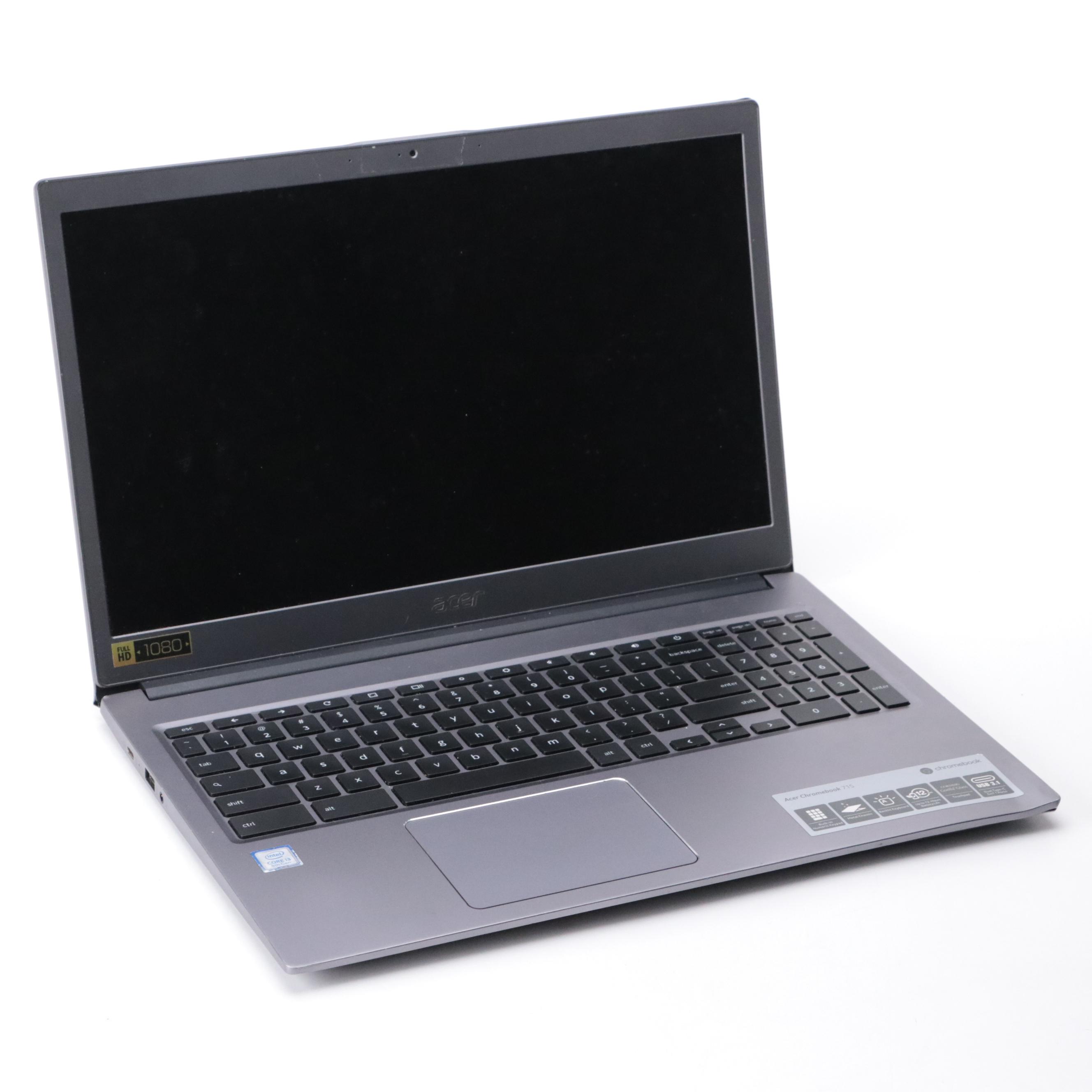 Acer 715 CB715-1W-P826 Steel Grey Chromebook
