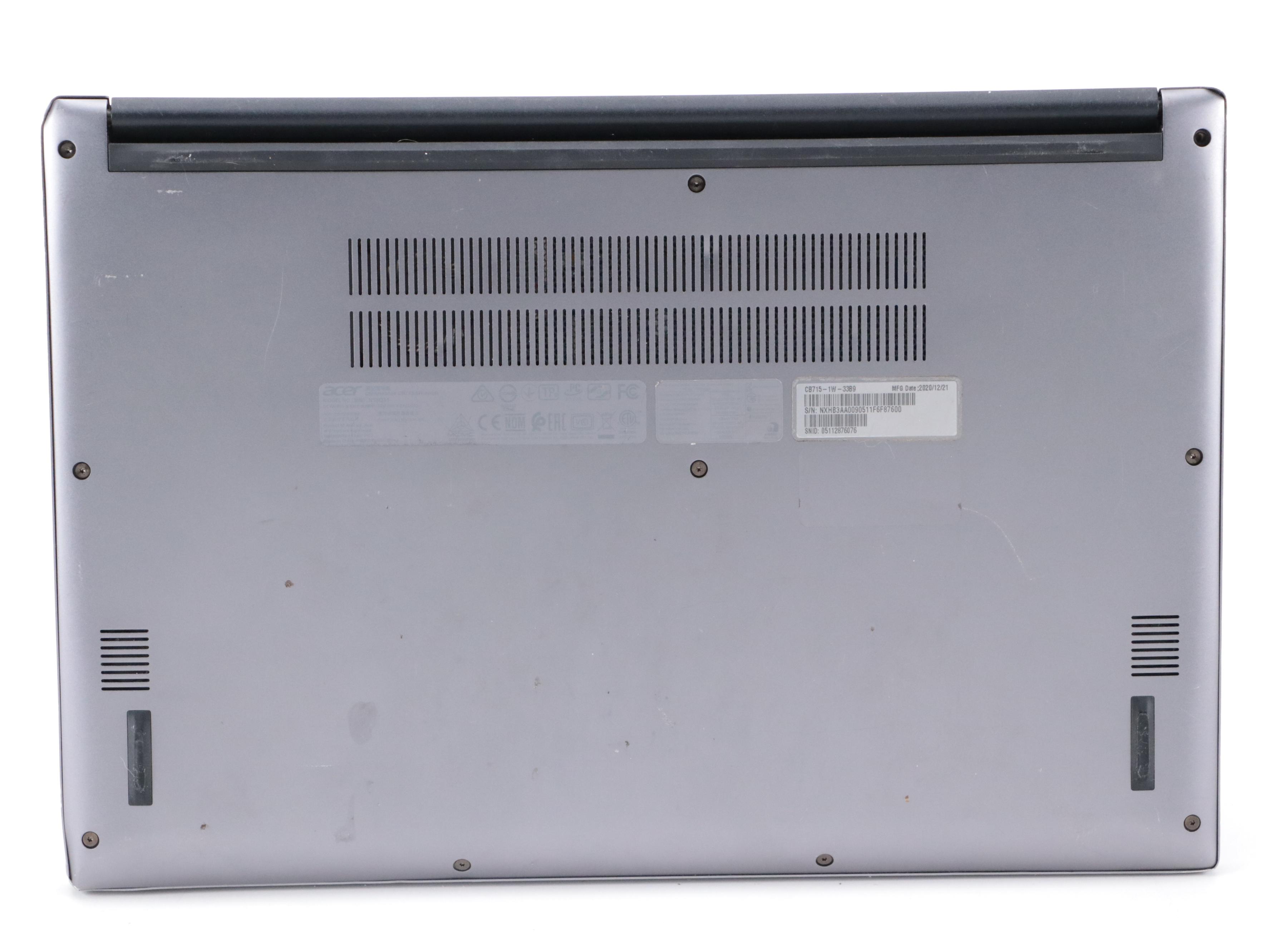 Acer 715 CB715-1W-P826 Steel Grey Chromebook