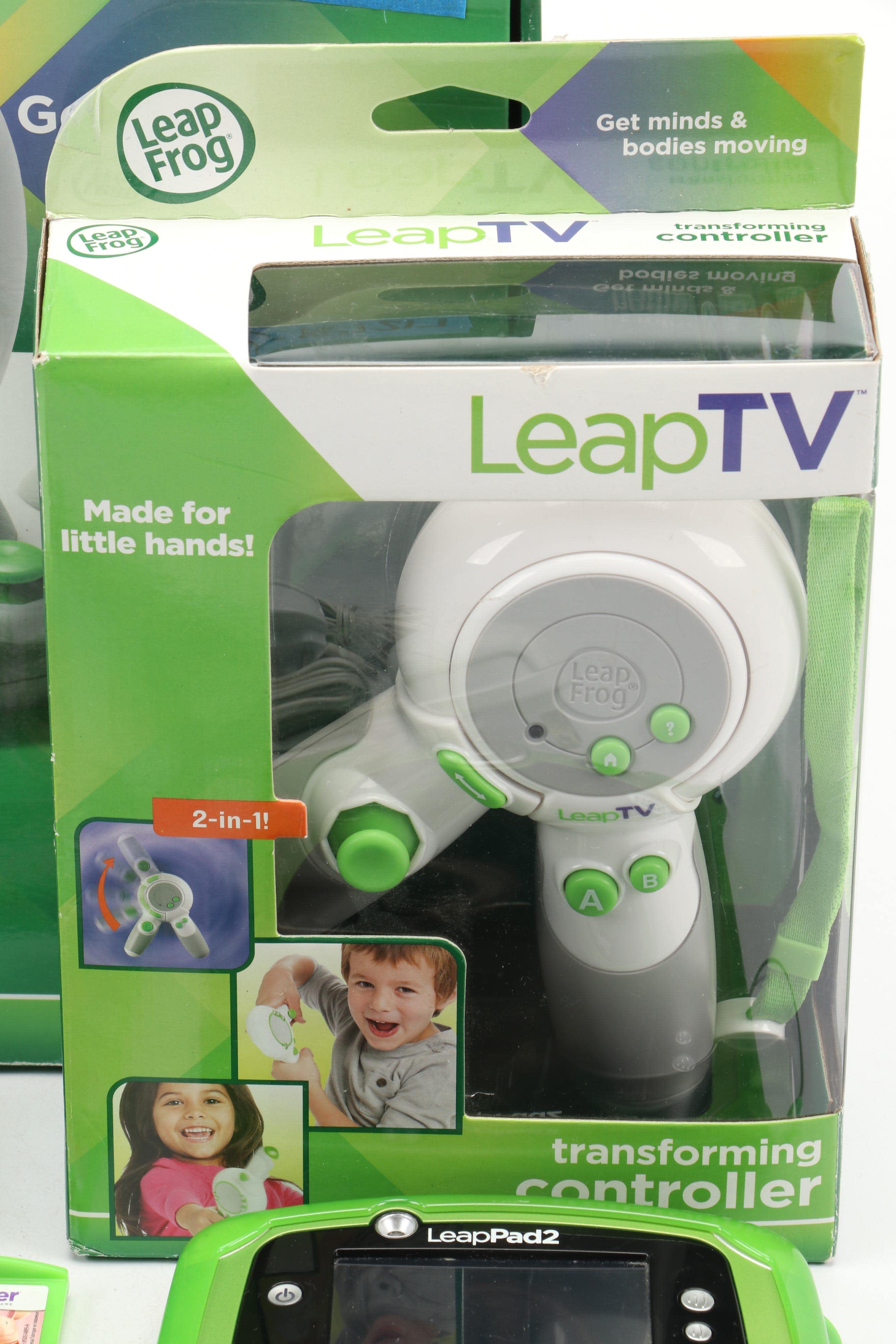 LeapFrog LeapPad2, Transforming Controller and Games