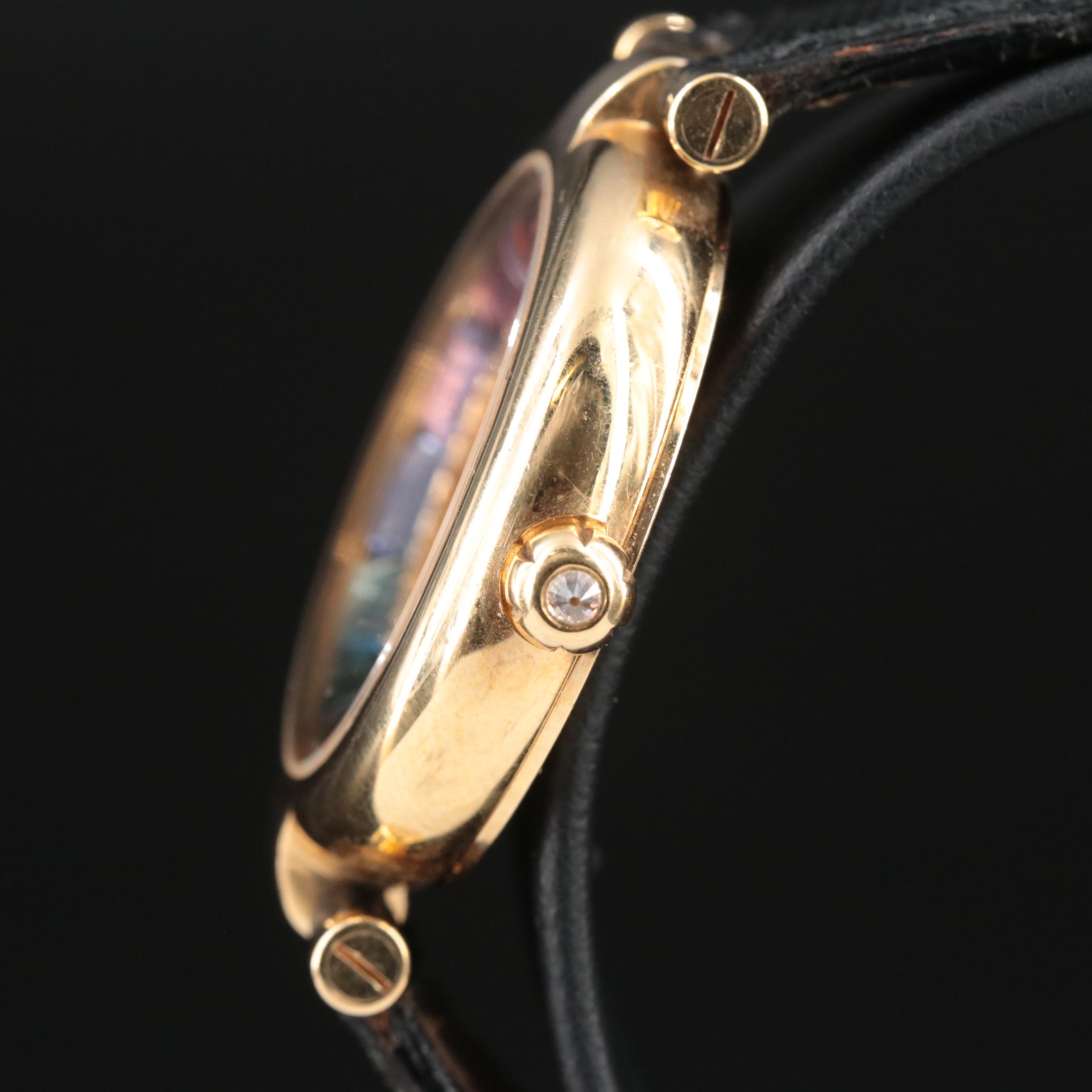 18K H.Stern Colored Gemstone and Diamond Rainbow Watch