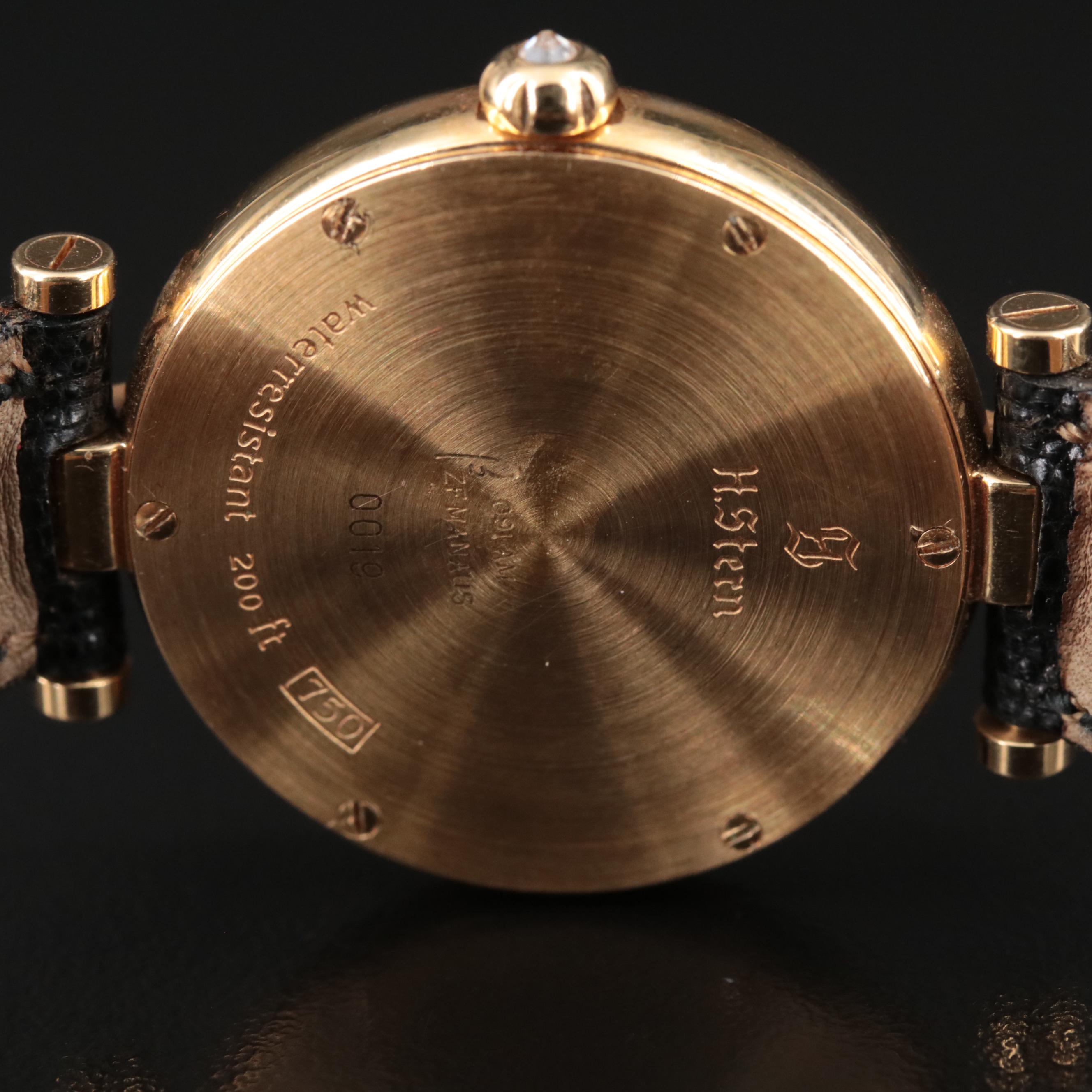 18K H.Stern Colored Gemstone and Diamond Rainbow Watch