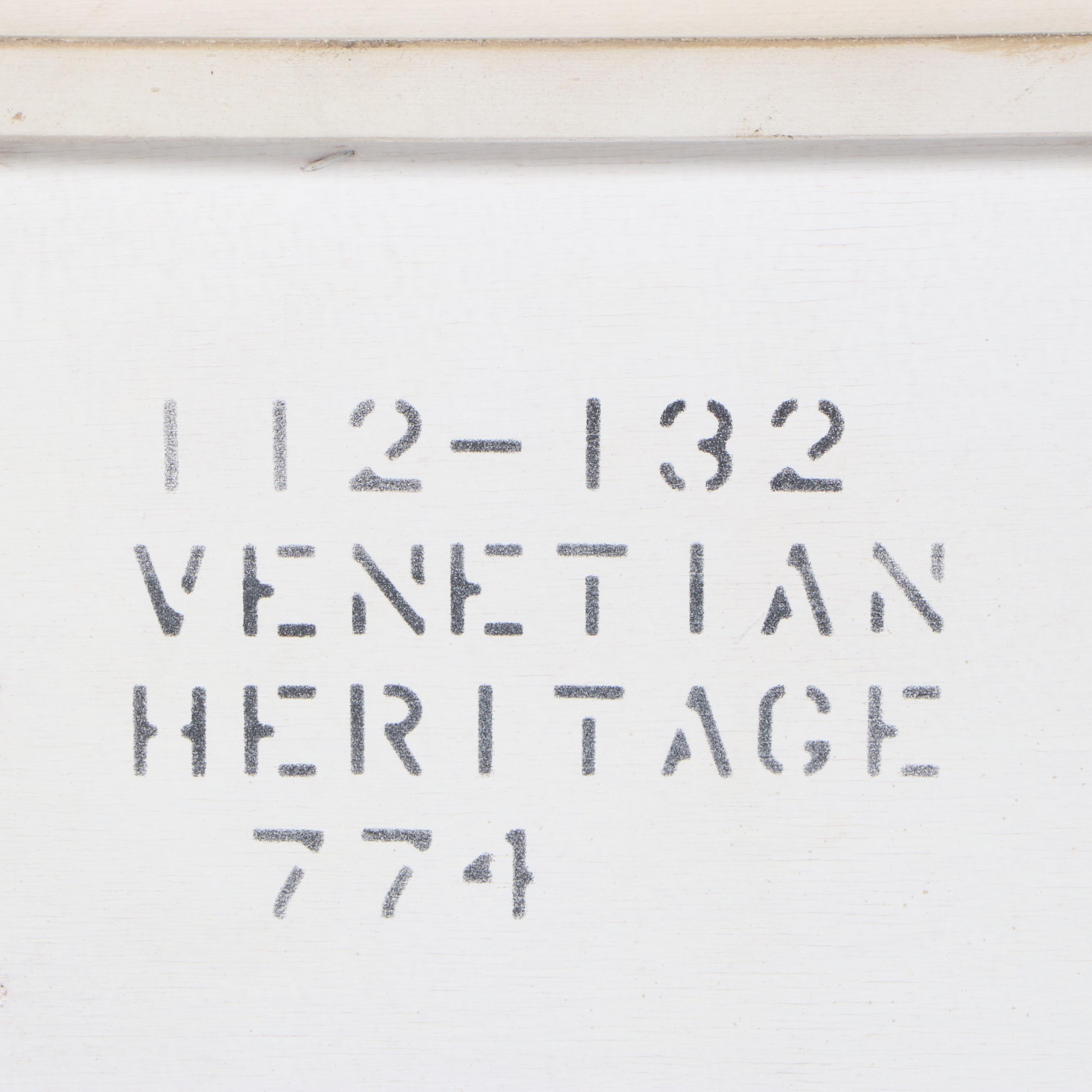 Drexel Heritage "Venetian" Louis XV Style Paint-Decorated Dresser