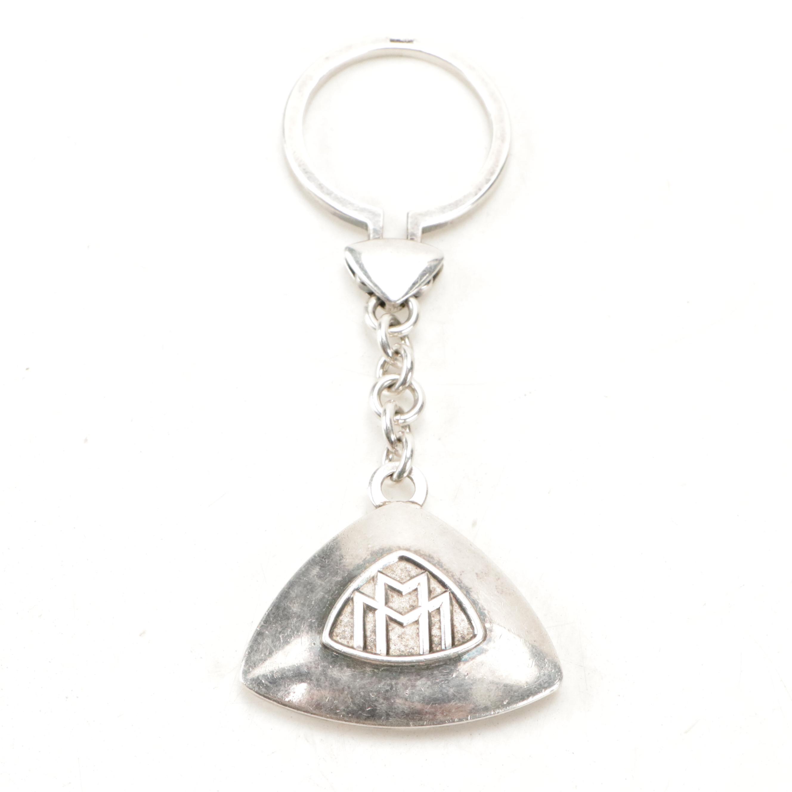 Cartier "Diabolo de Cartier" Resin Rollerball Pen with Sterling Silver Key Chain