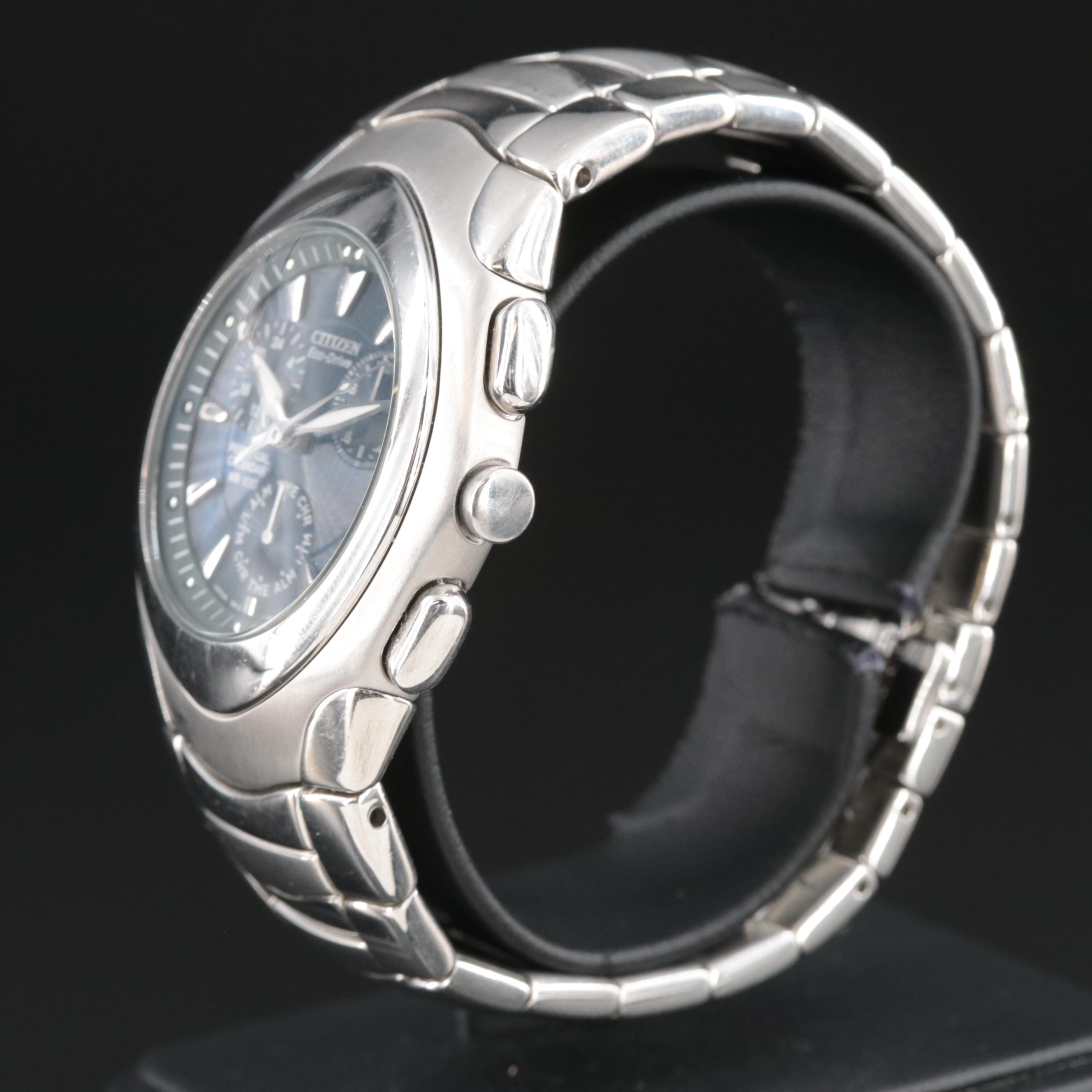 Citizen Multi-Function Eco-Drive Stainless Steel Watch