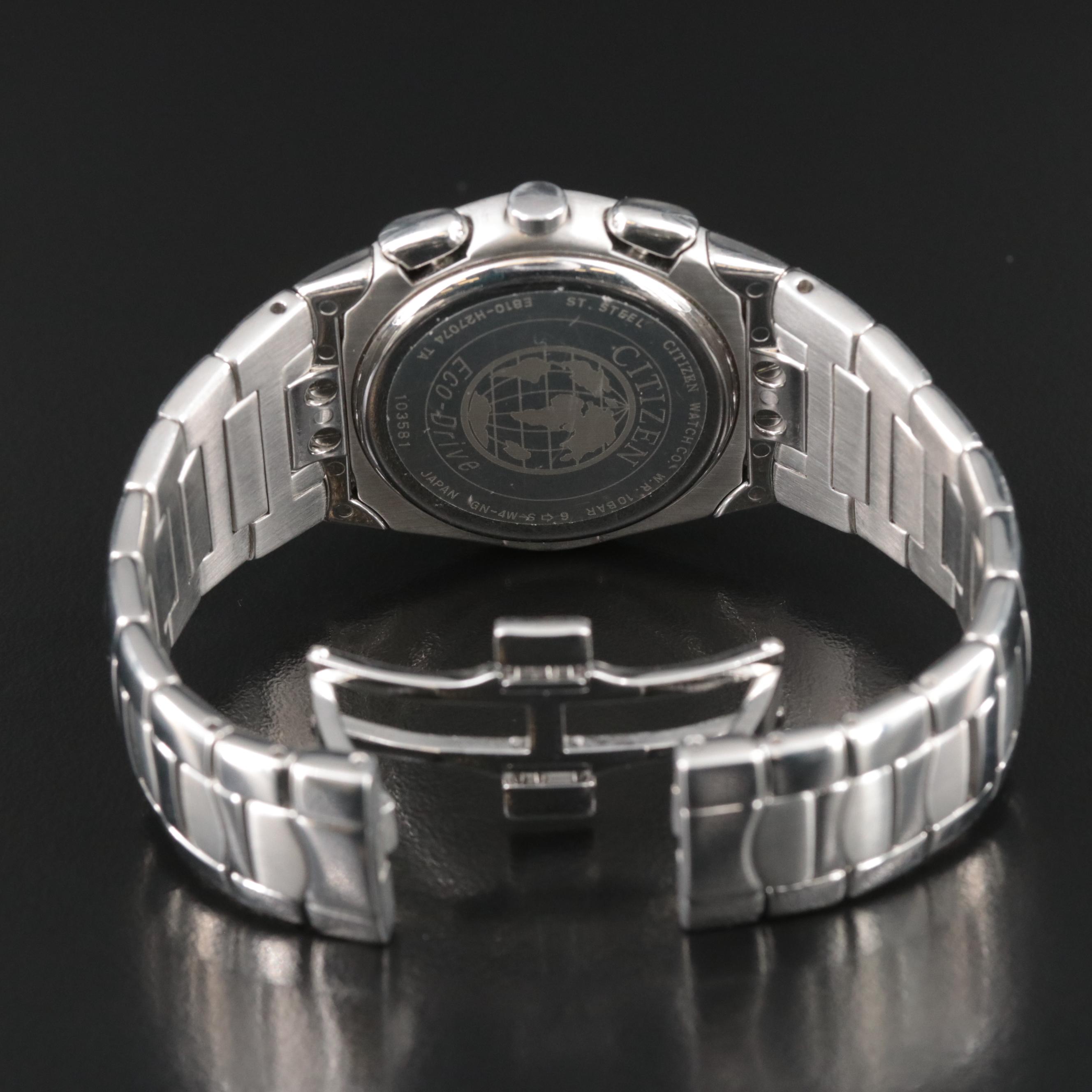 Citizen Multi-Function Eco-Drive Stainless Steel Watch