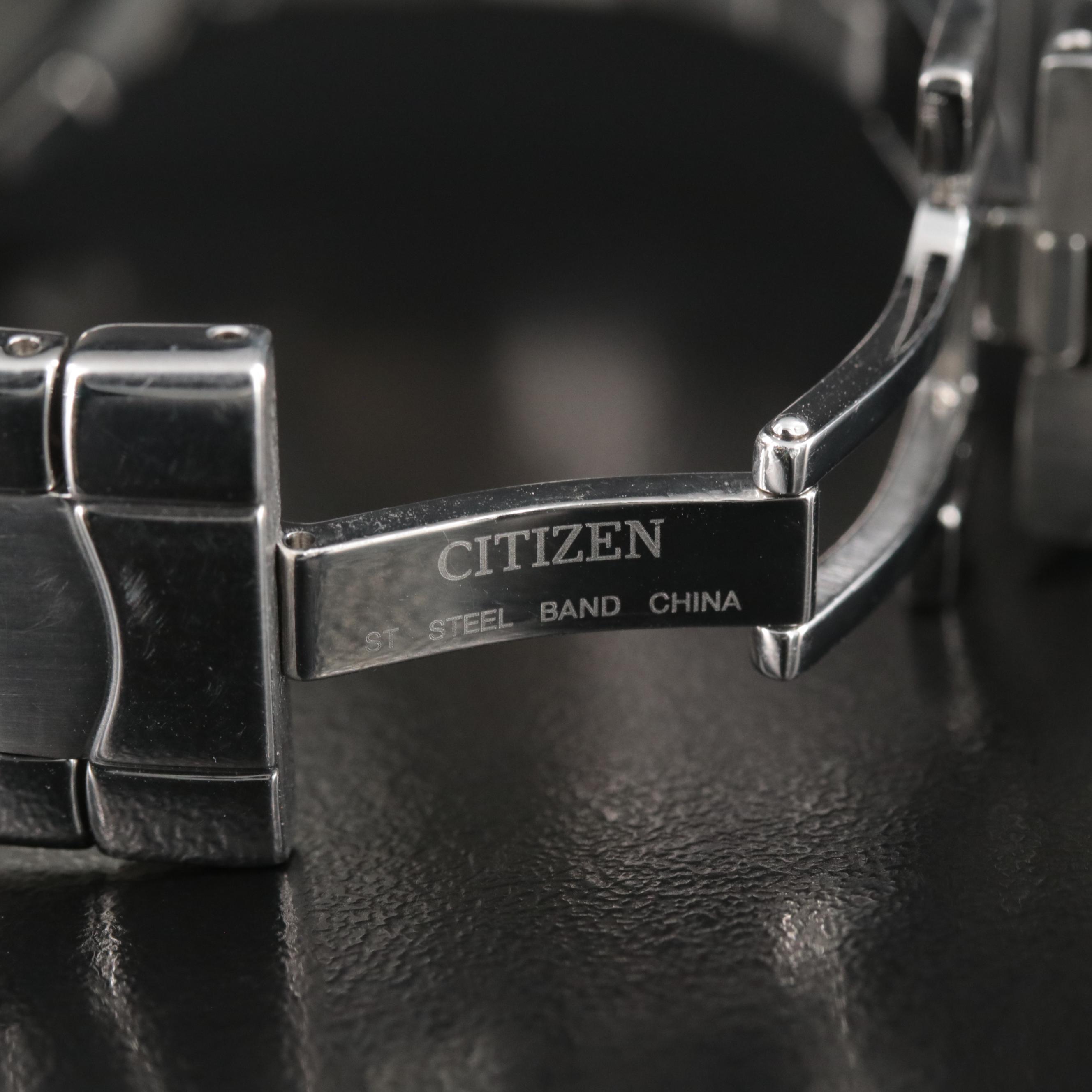 Citizen Multi-Function Eco-Drive Stainless Steel Watch