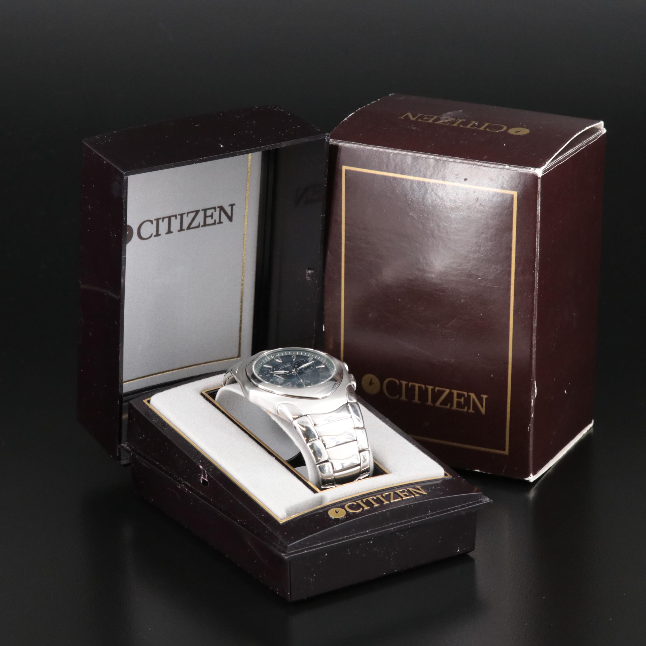 Citizen Multi-Function Eco-Drive Stainless Steel Watch