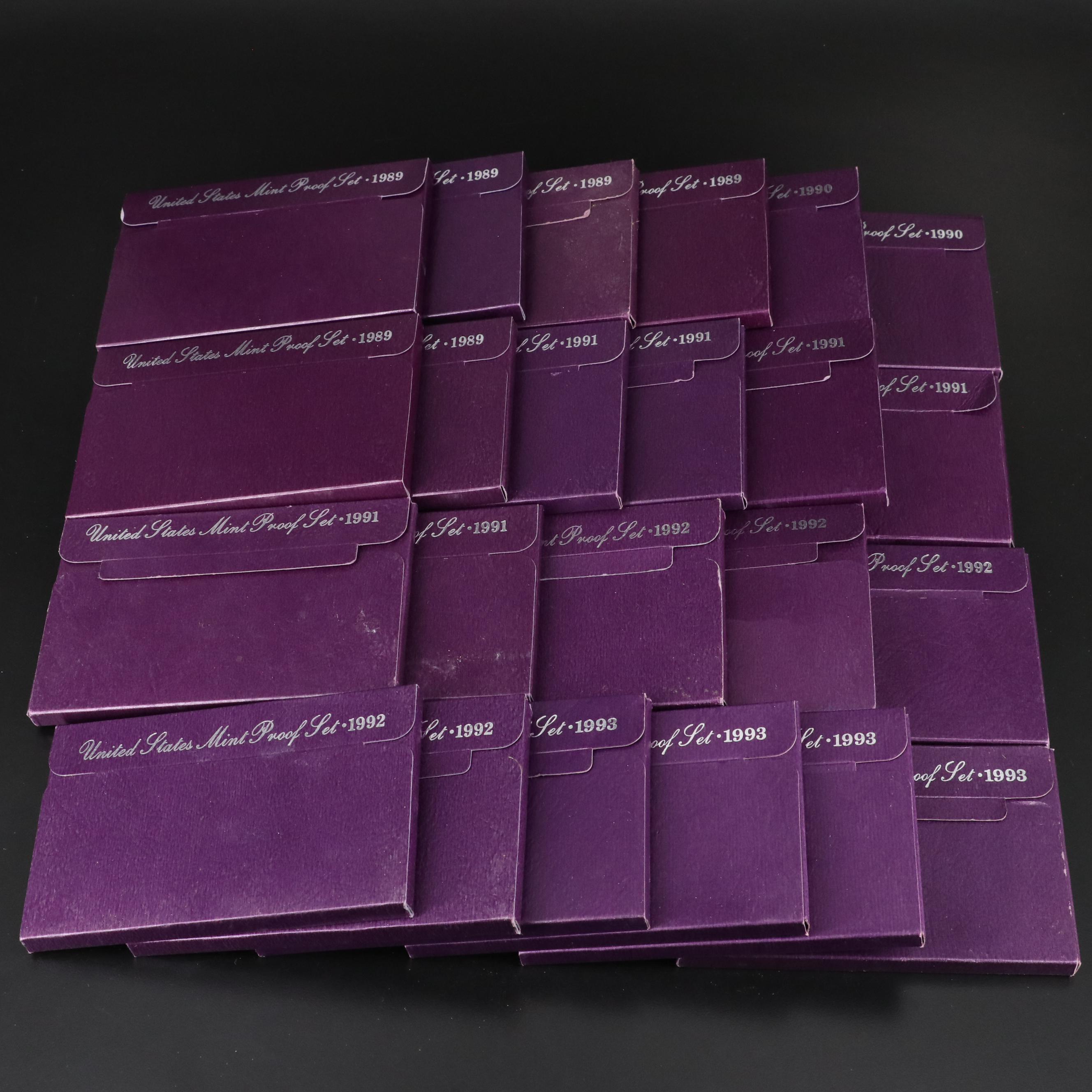 Twenty-Three U.S. Mint Proof Sets