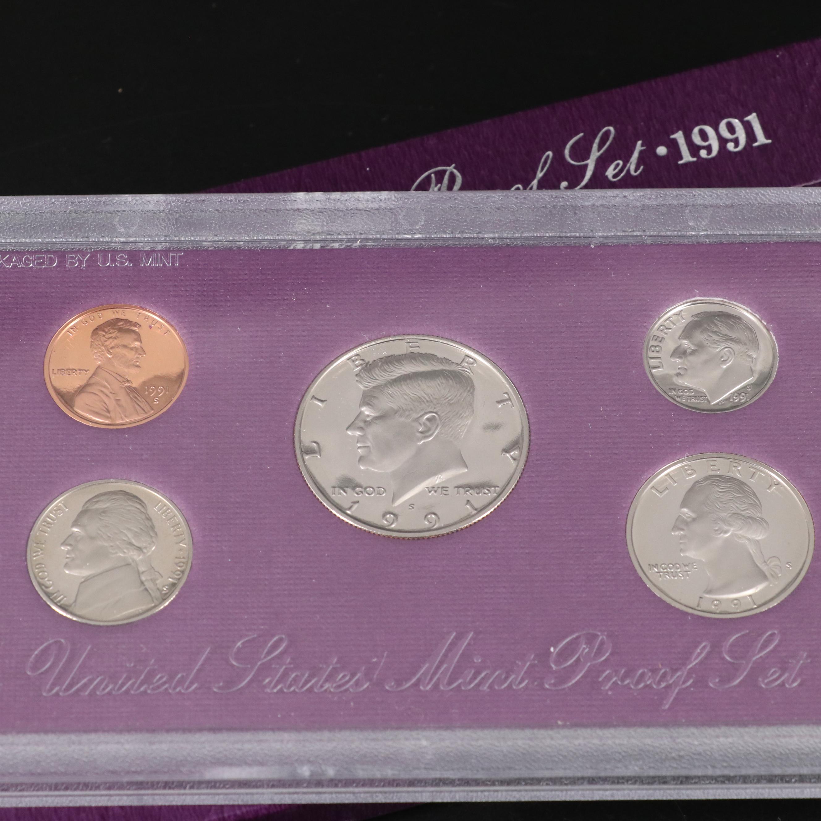 Twenty-Three U.S. Mint Proof Sets