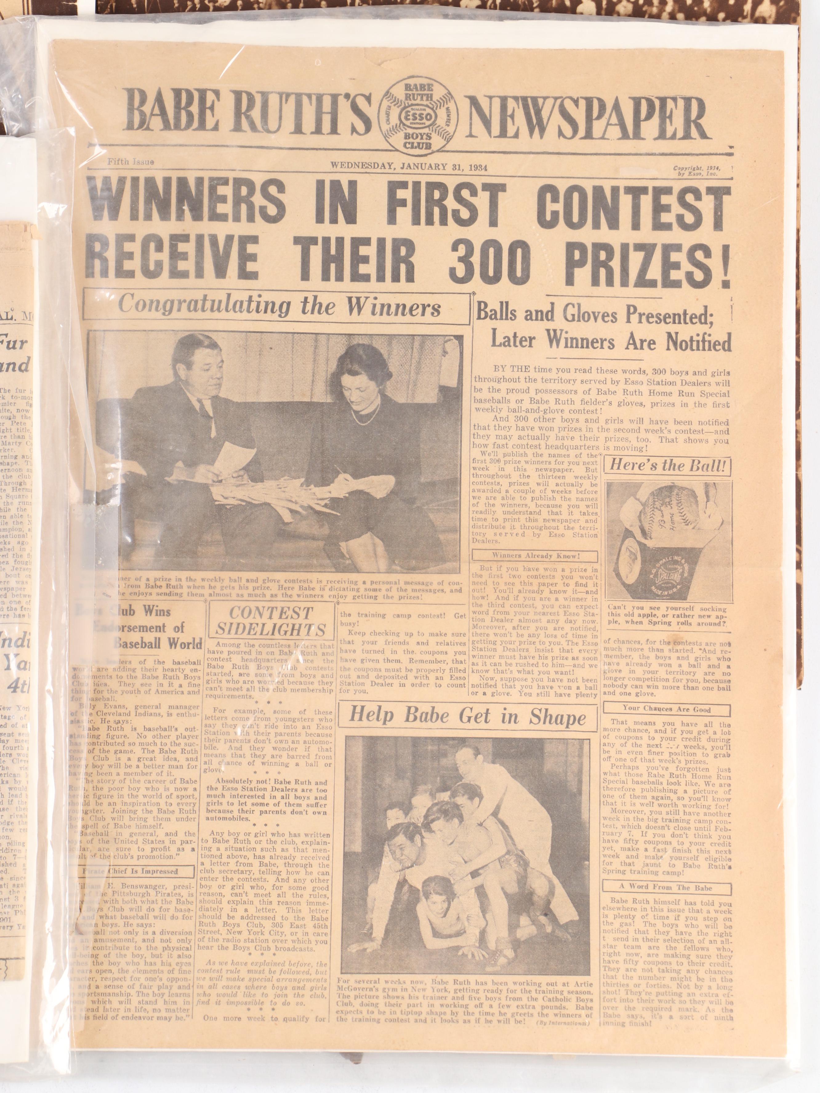 "Mid-Week Pictorial" and Other Newspapers, Early to Mid-20th Century