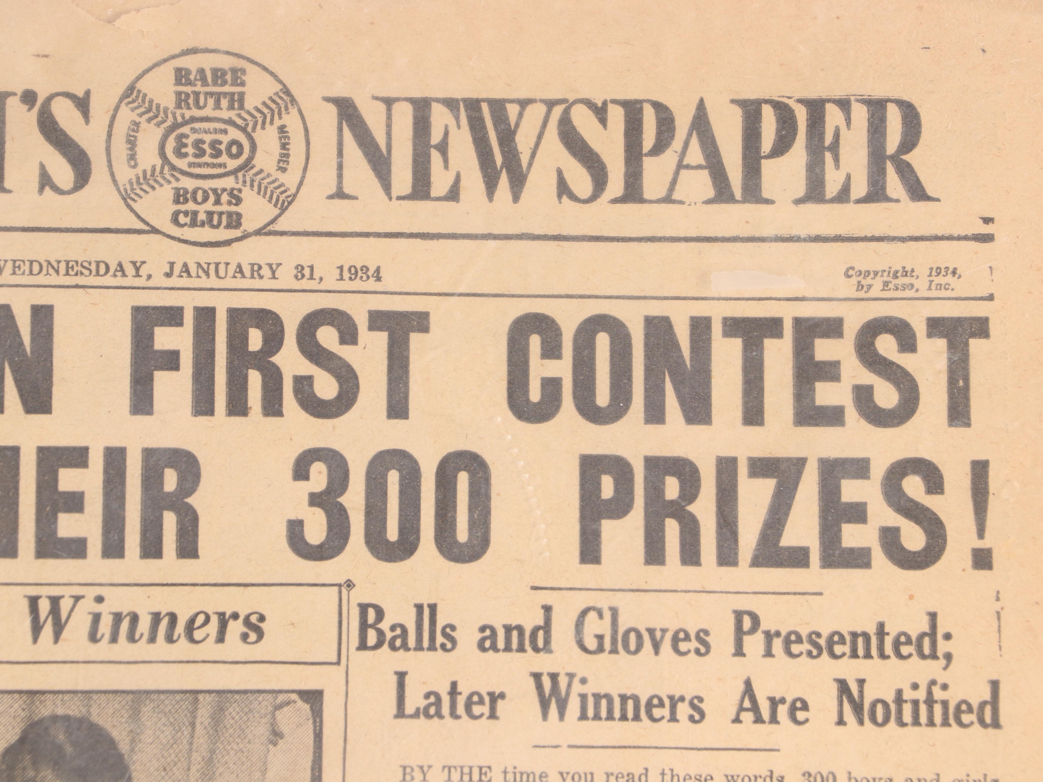 "Mid-Week Pictorial" and Other Newspapers, Early to Mid-20th Century