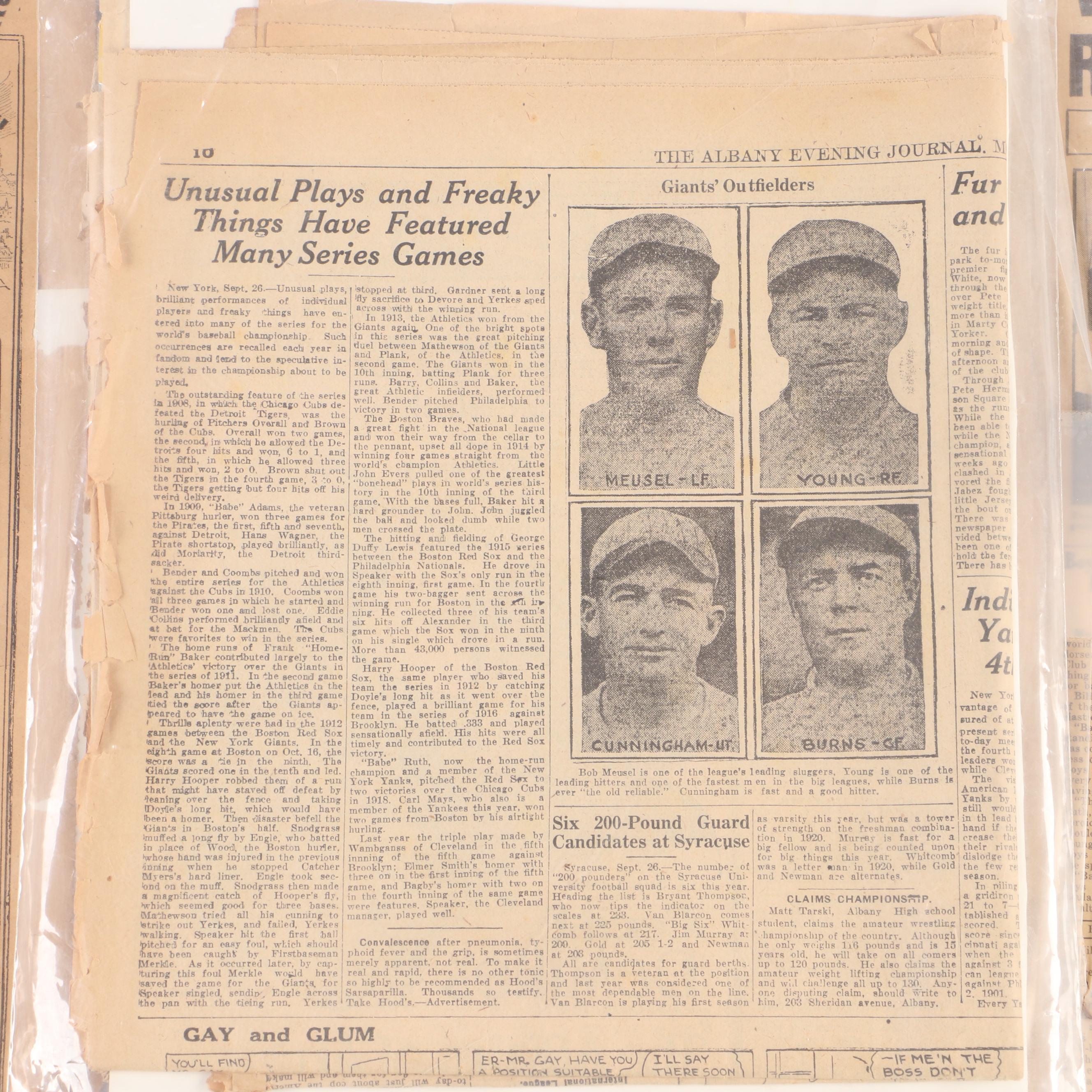 "Mid-Week Pictorial" and Other Newspapers, Early to Mid-20th Century