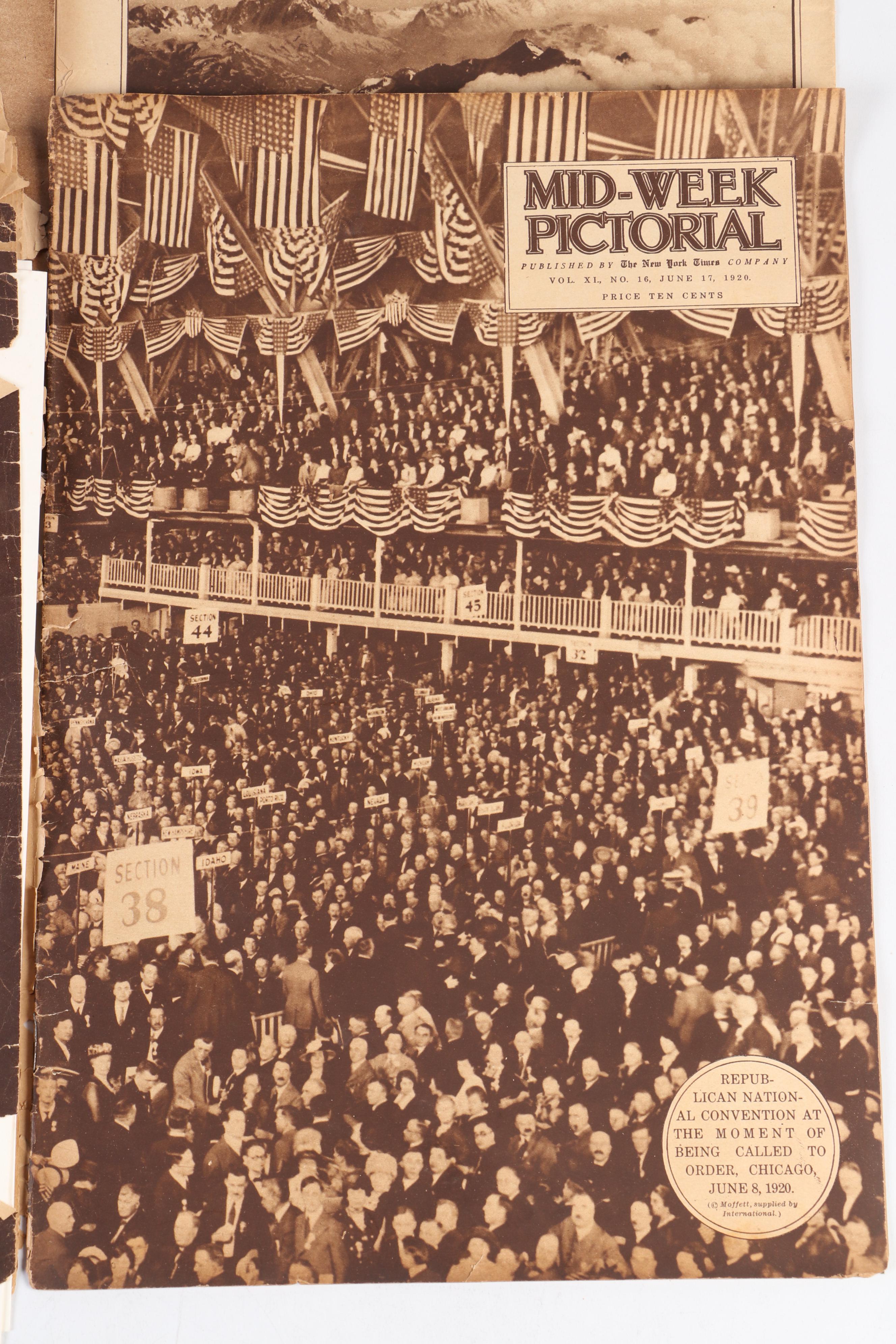 "Mid-Week Pictorial" and Other Newspapers, Early to Mid-20th Century