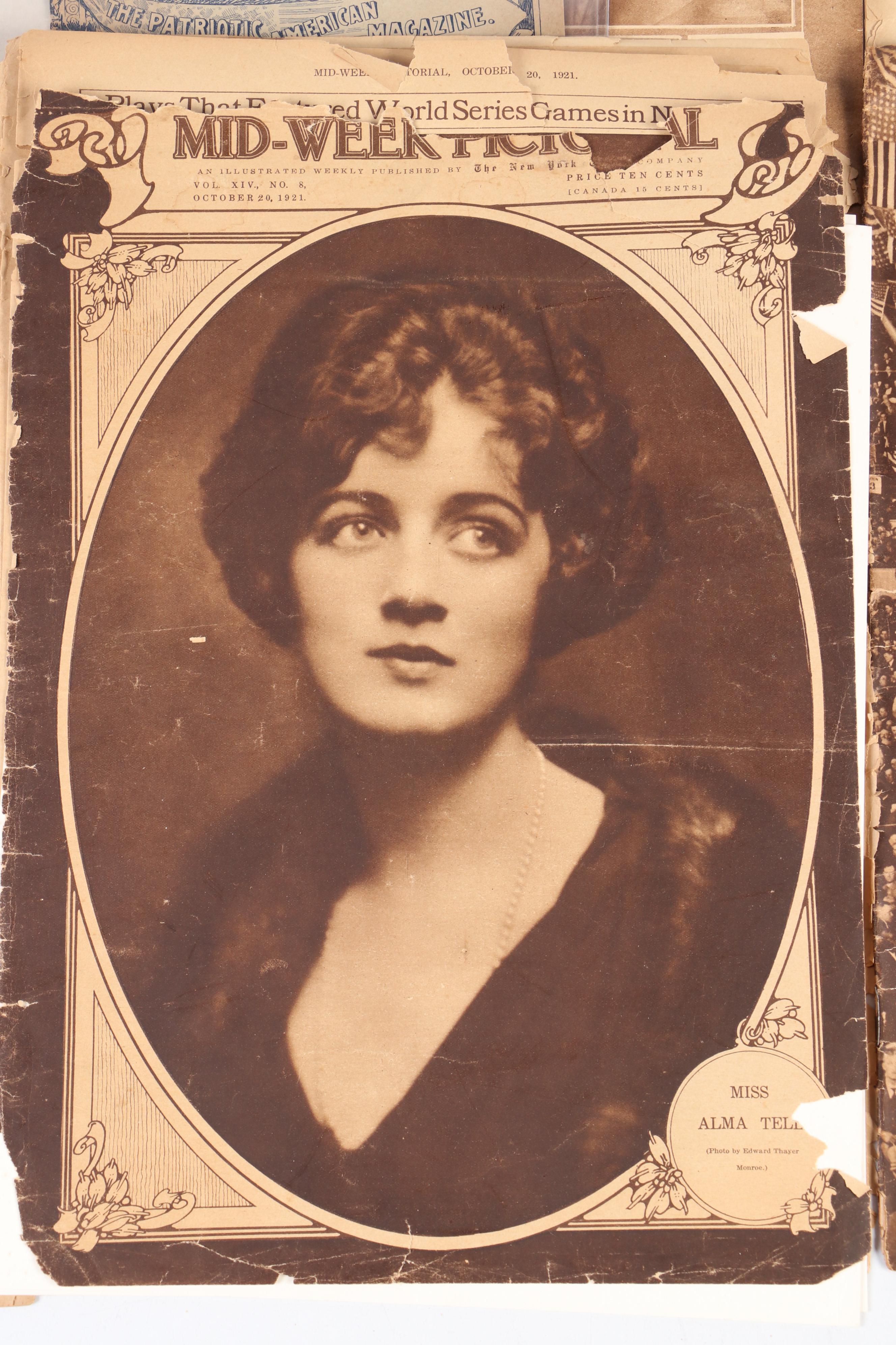 "Mid-Week Pictorial" and Other Newspapers, Early to Mid-20th Century