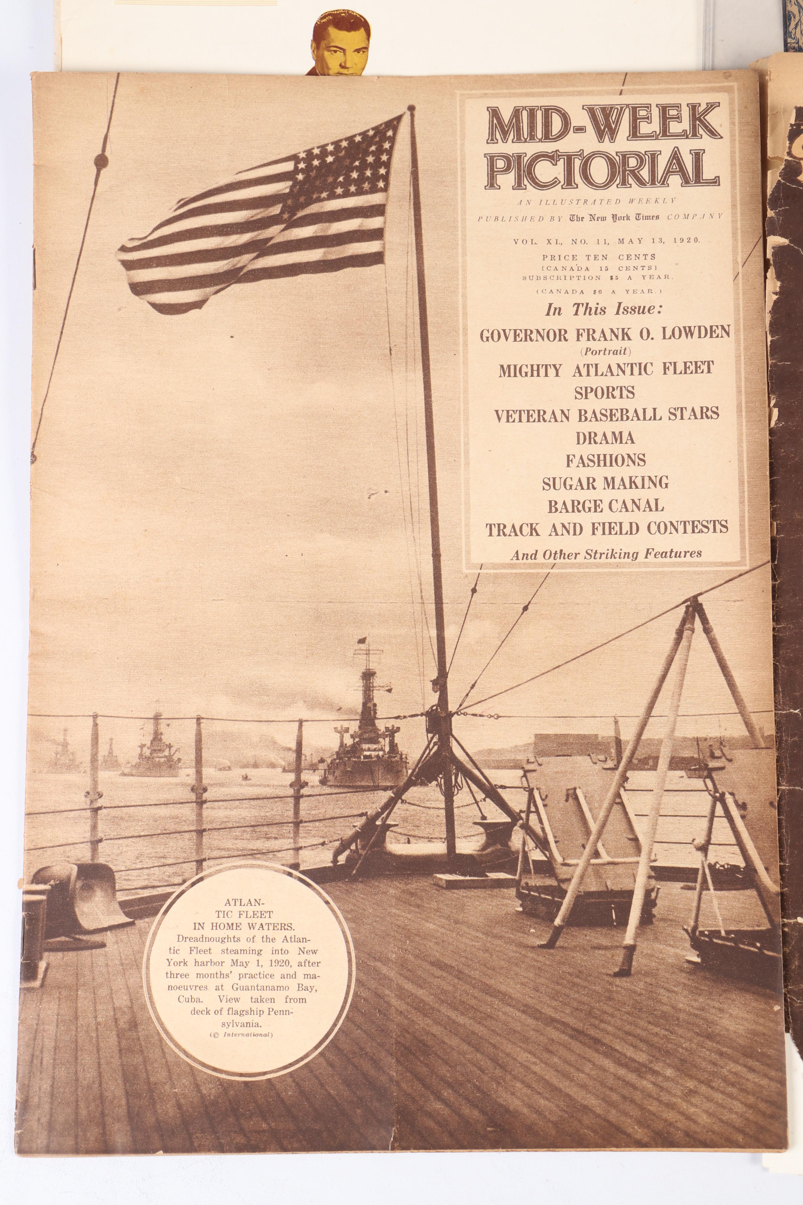 "Mid-Week Pictorial" and Other Newspapers, Early to Mid-20th Century