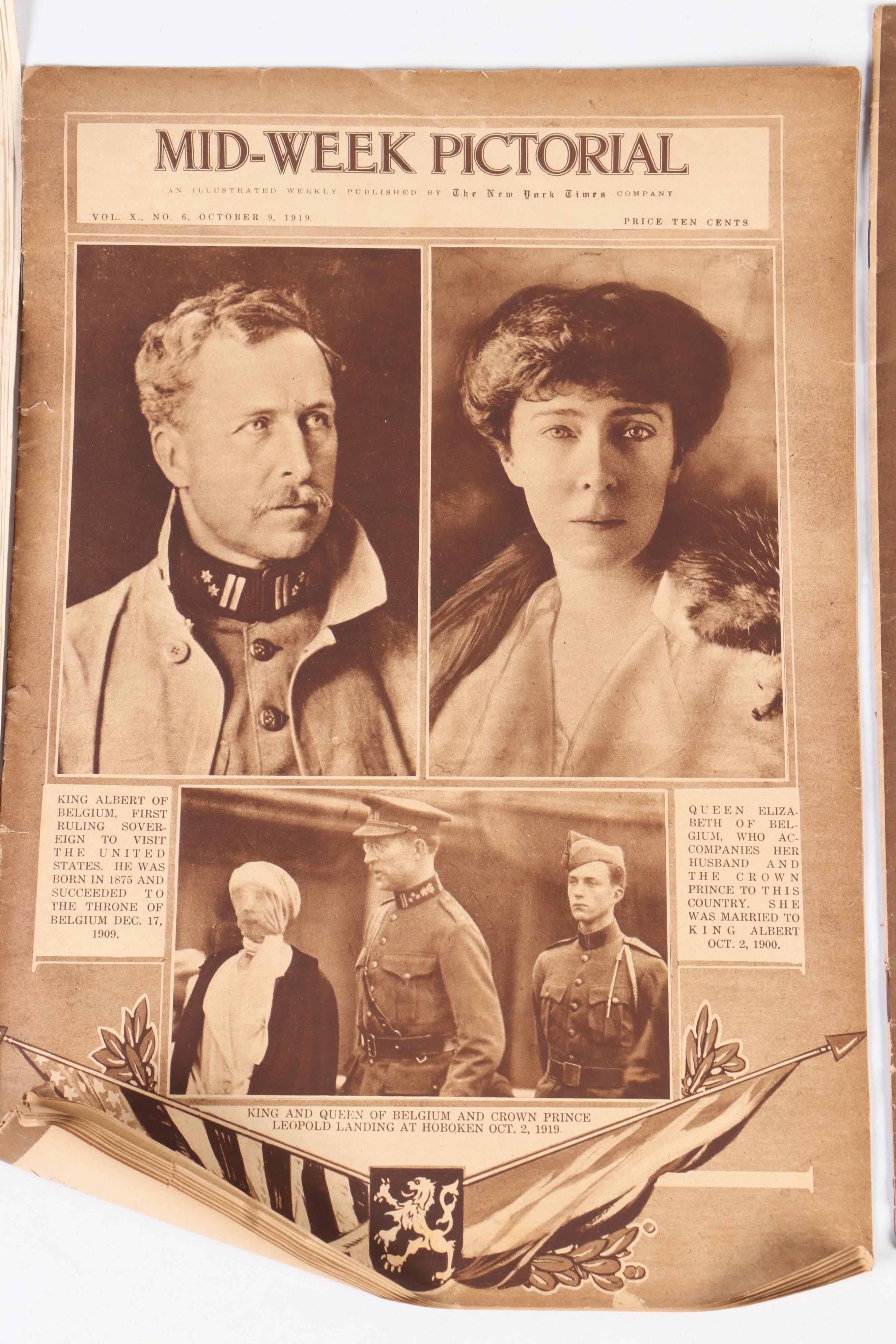 "Mid-Week Pictorial" and Other Newspapers, Early to Mid-20th Century