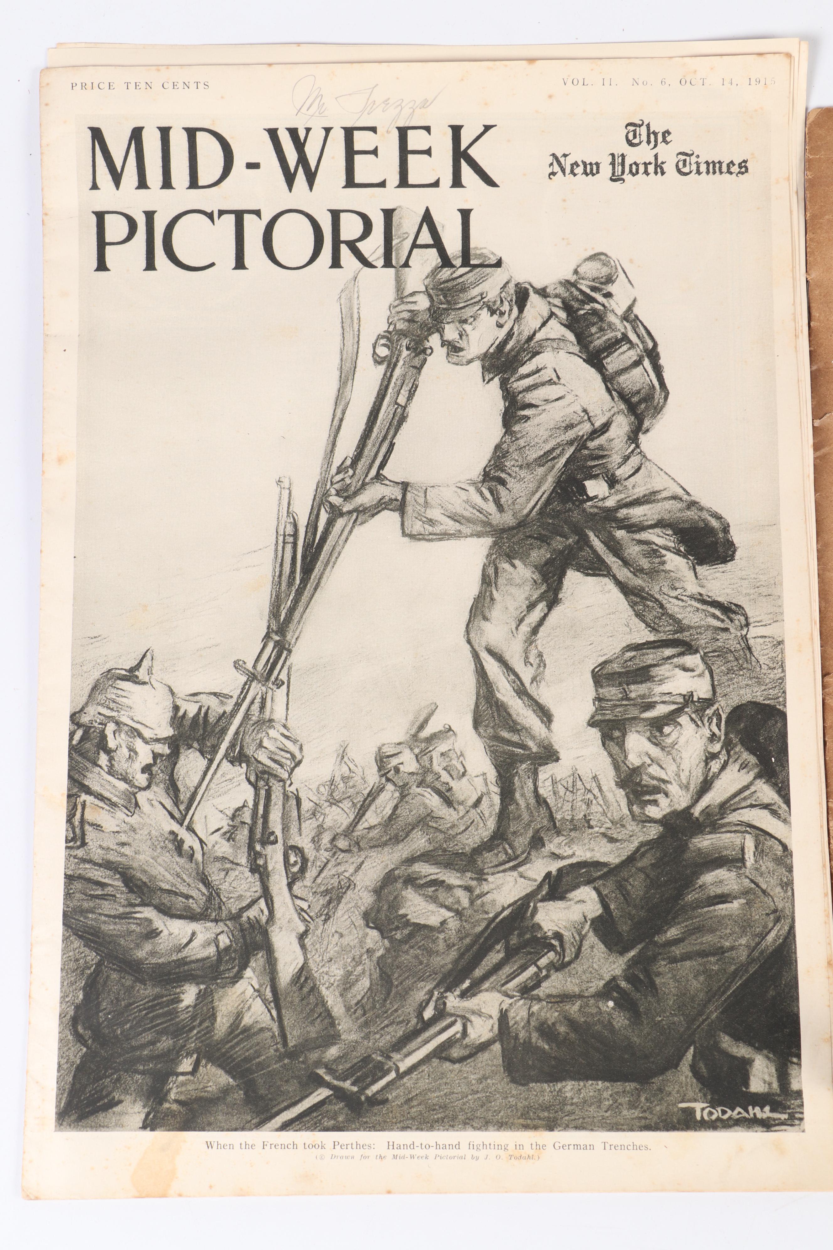 "Mid-Week Pictorial" and Other Newspapers, Early to Mid-20th Century