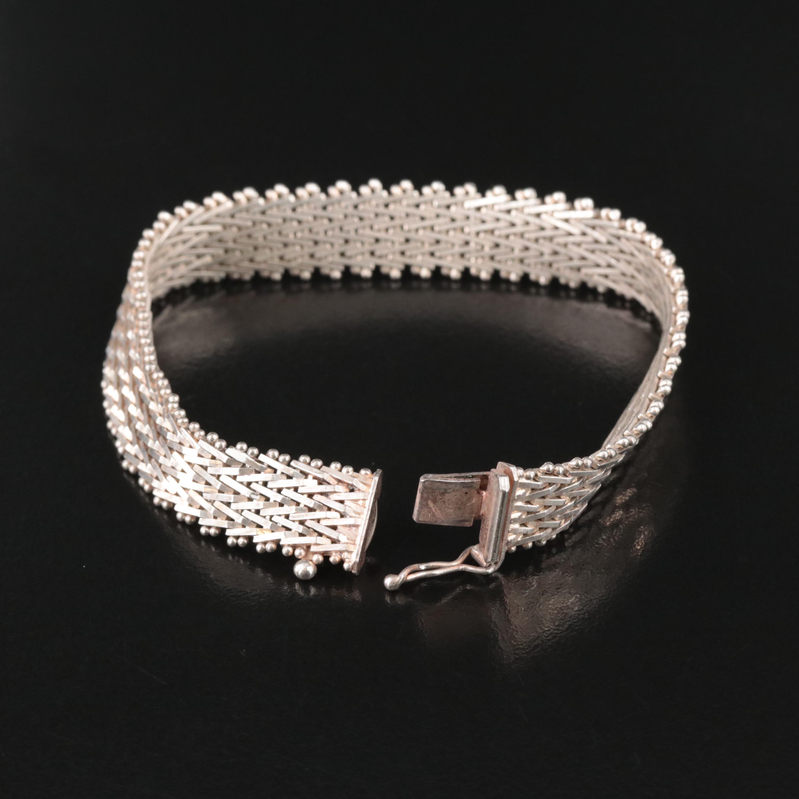 Italian Sterling Riccio Chain Bracelet