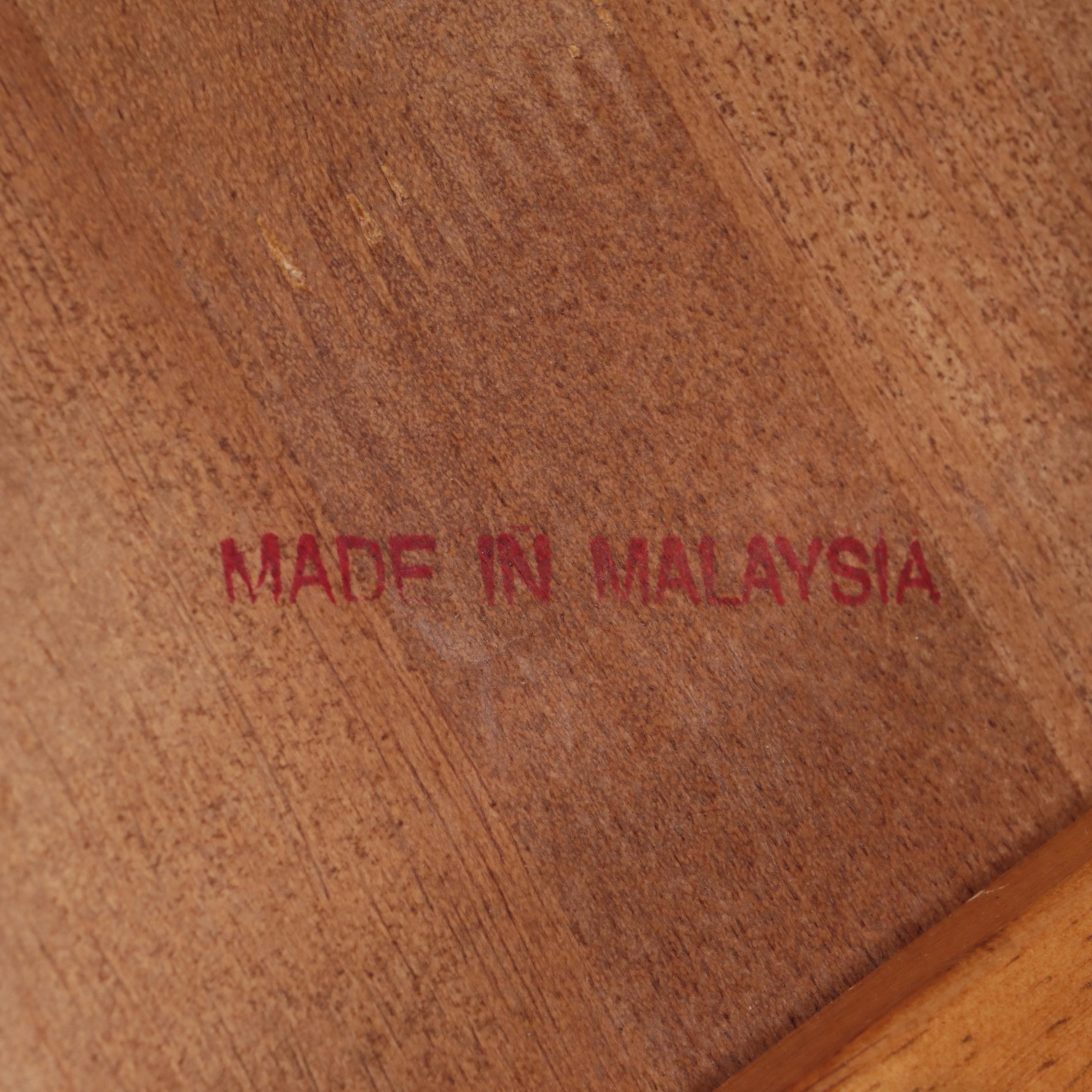 Contemporary Wooden Two-Tier Console Table