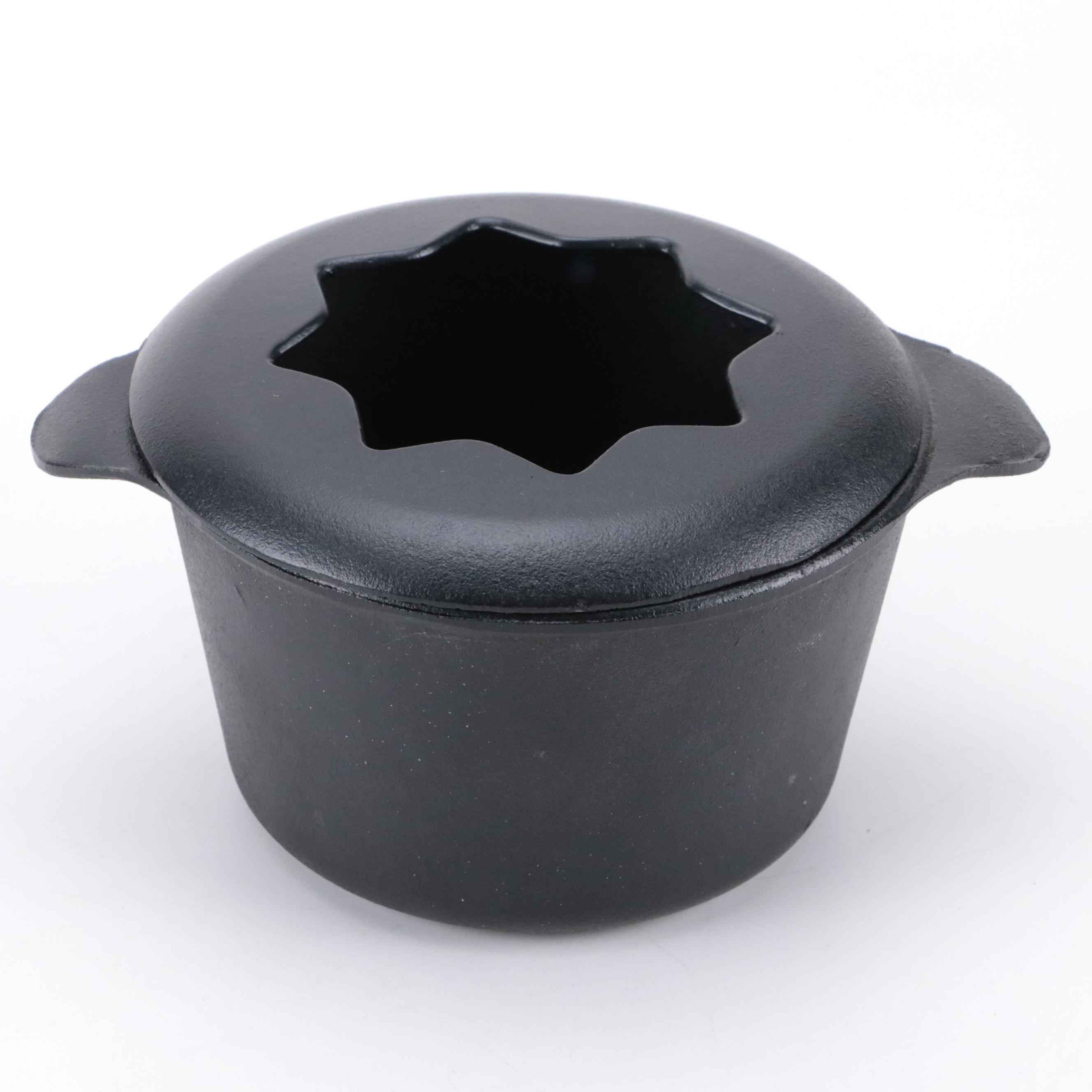 Dansk Cast Iron Fondue Set