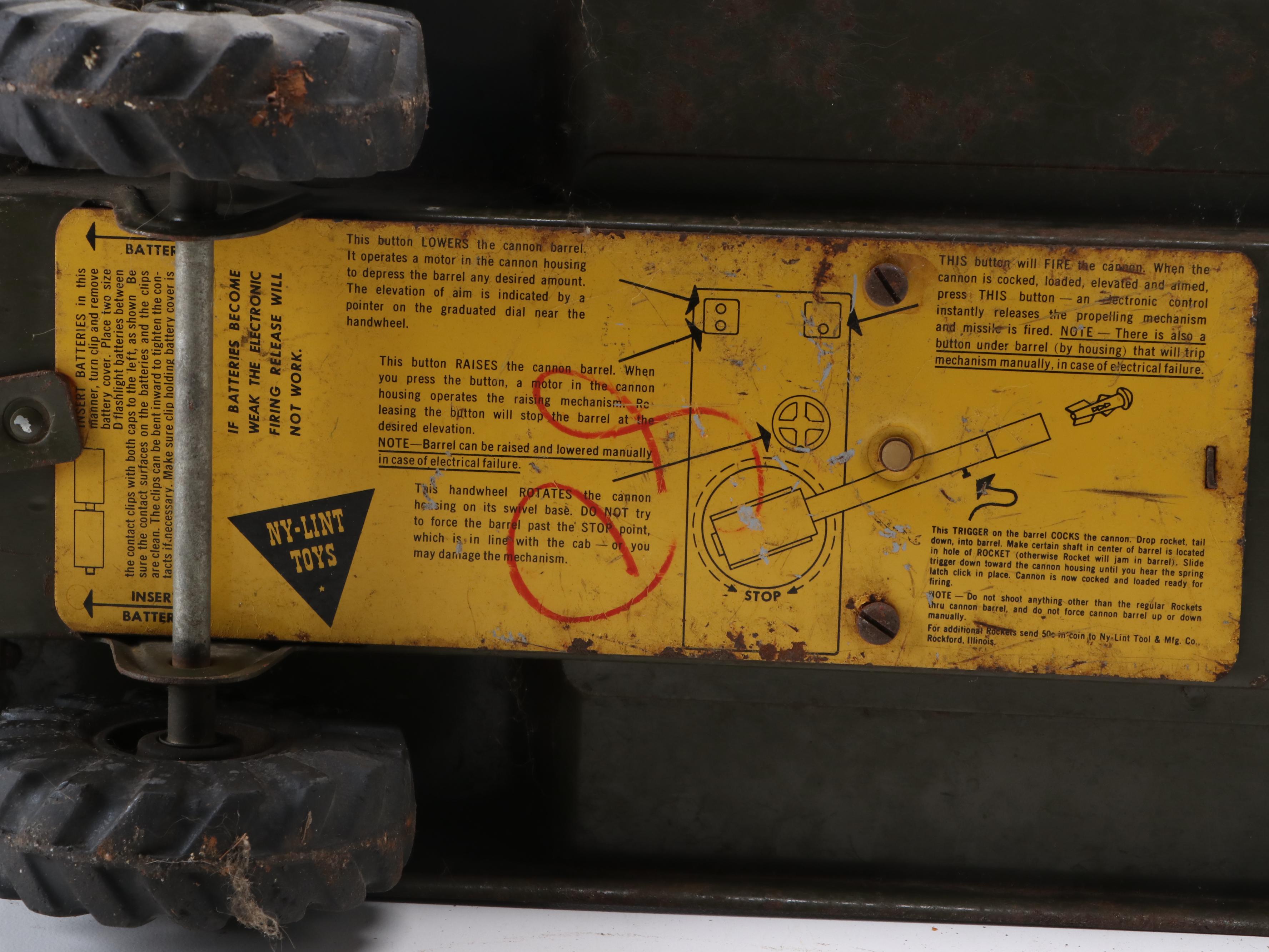 Toy Cannon Army Truck, 20th Century