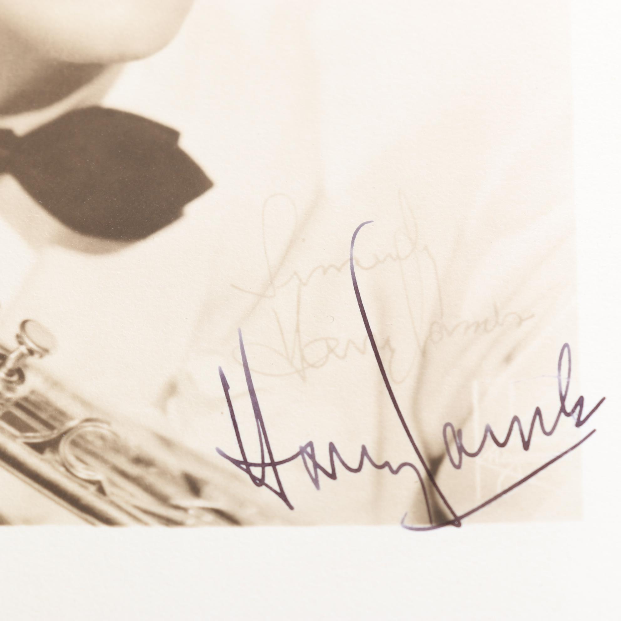 Harry James Orchestra Correspondence and Photos Postmarked Beverly Hills, 1946