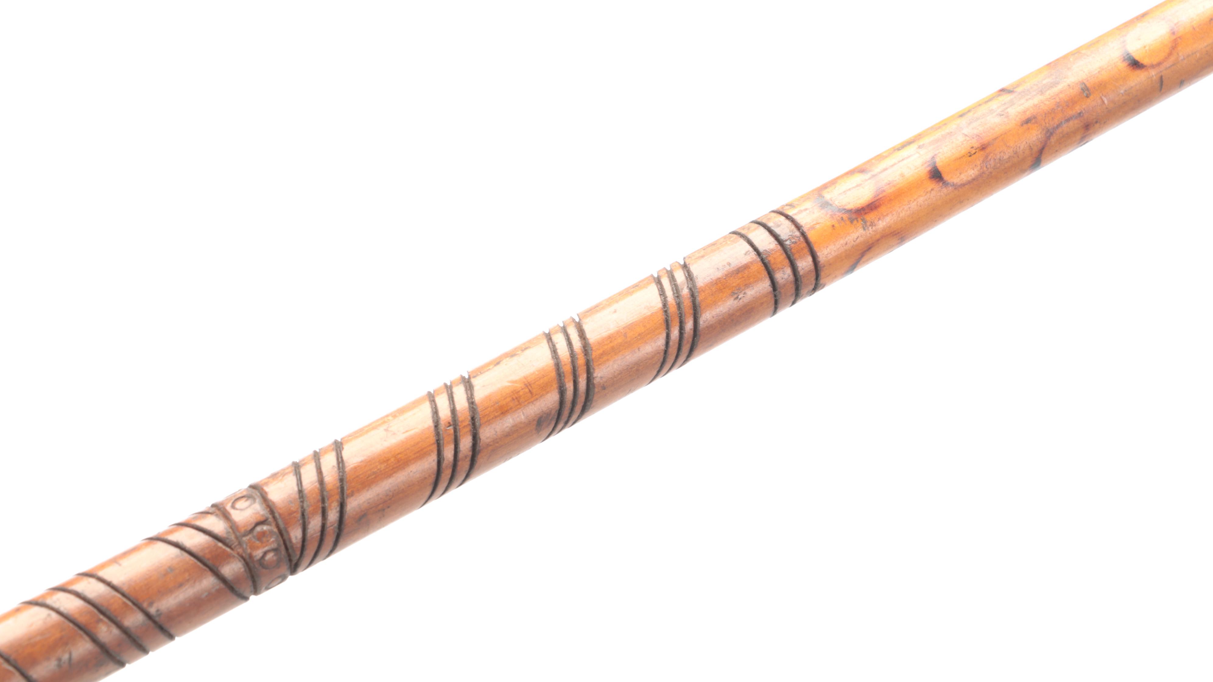 Hand-Carved Wooden Canes and Walking Stick