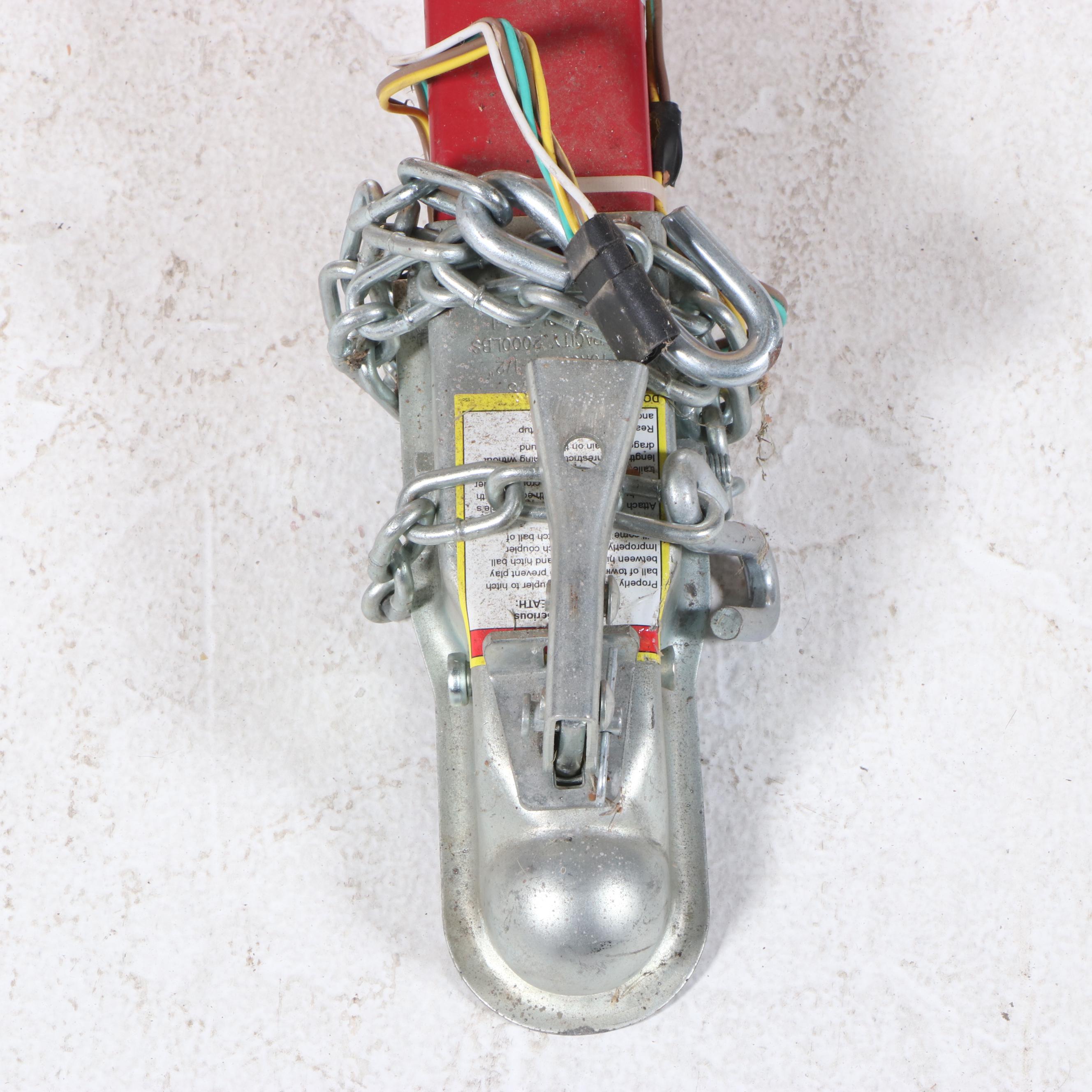 Steel and Plywood Sidewall Single-Axle Utility Trailer