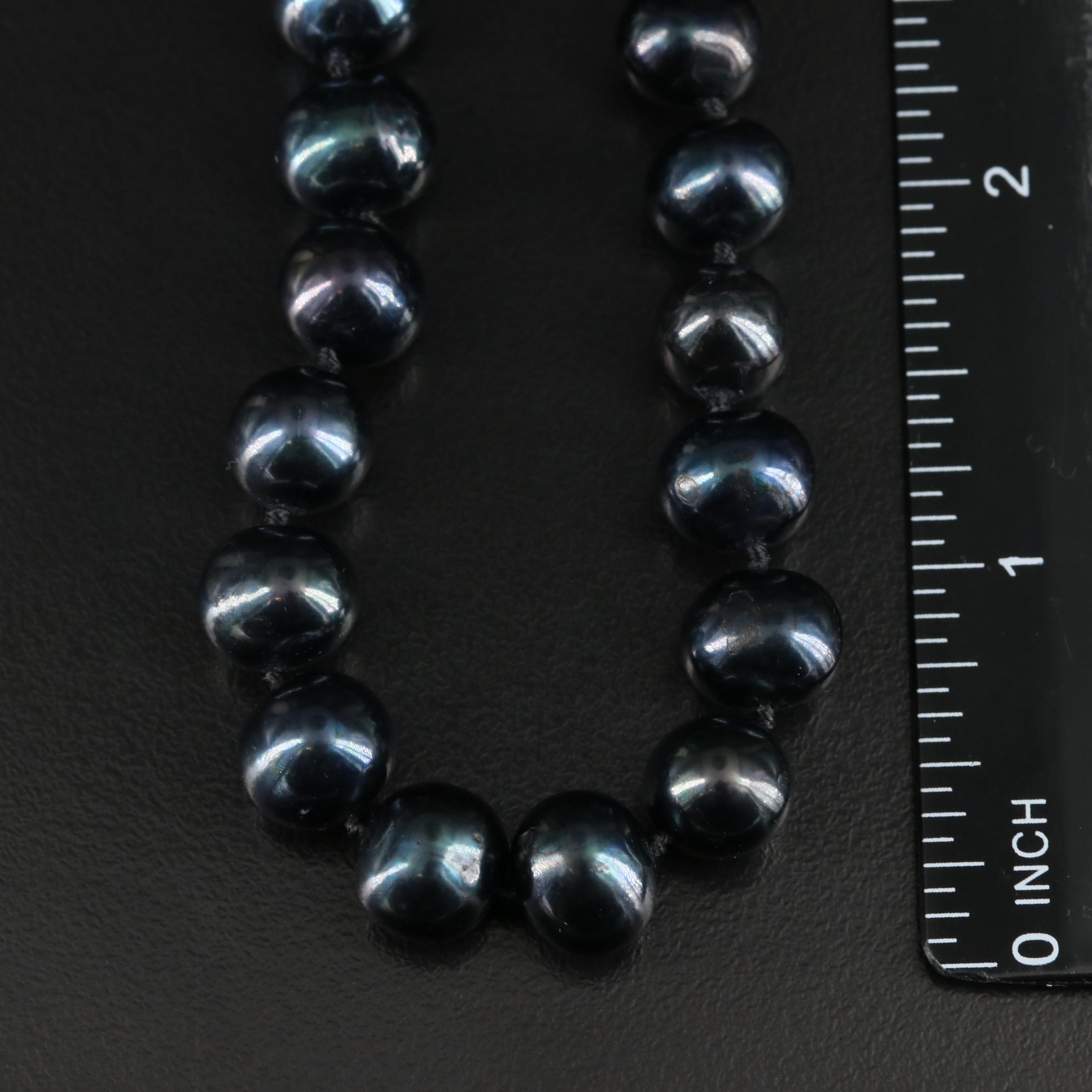 Pearl Necklace with 14K Clasp