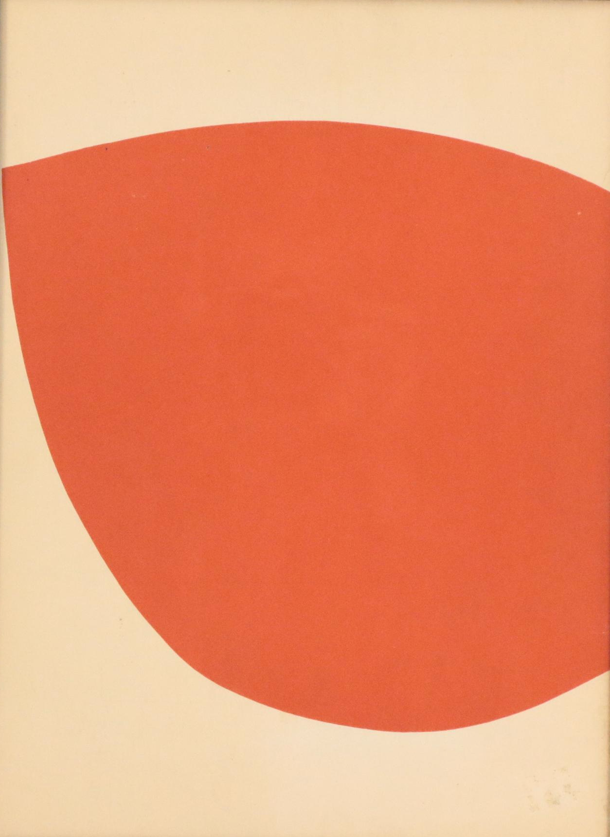 Ellsworth Kelly Lithograph for "Derrière le Miroir," 1958
