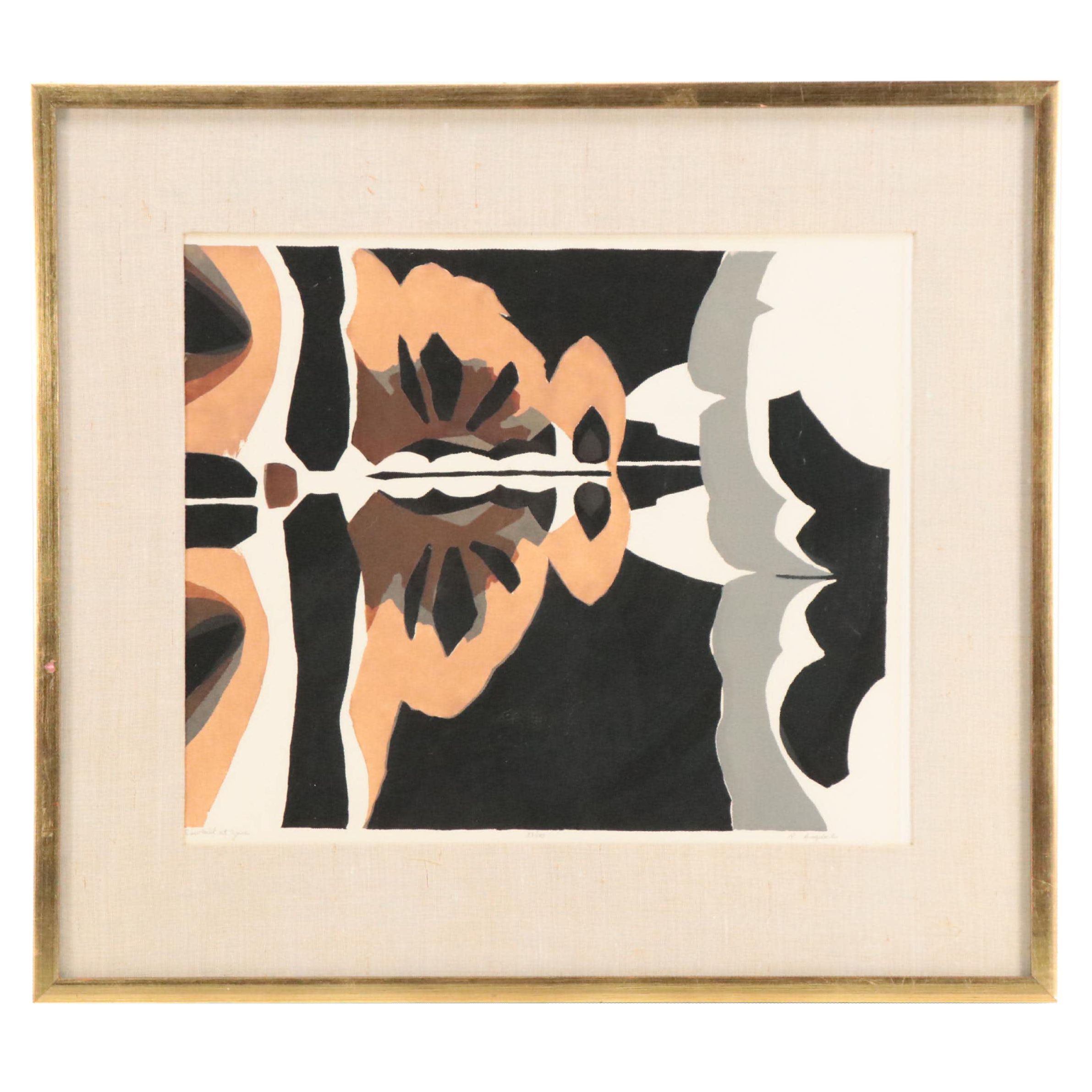 Robert Angeloch Serigraph "Sawkill at Zena"