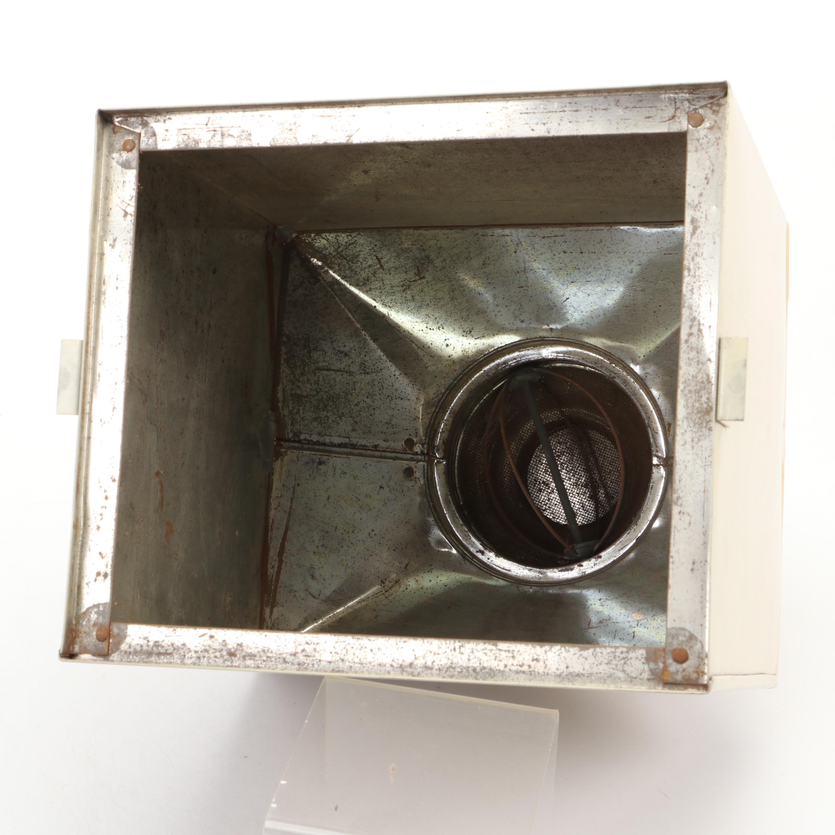 Metal Hoosier Cabinet Flour Bin, Early to Mid-20th Century