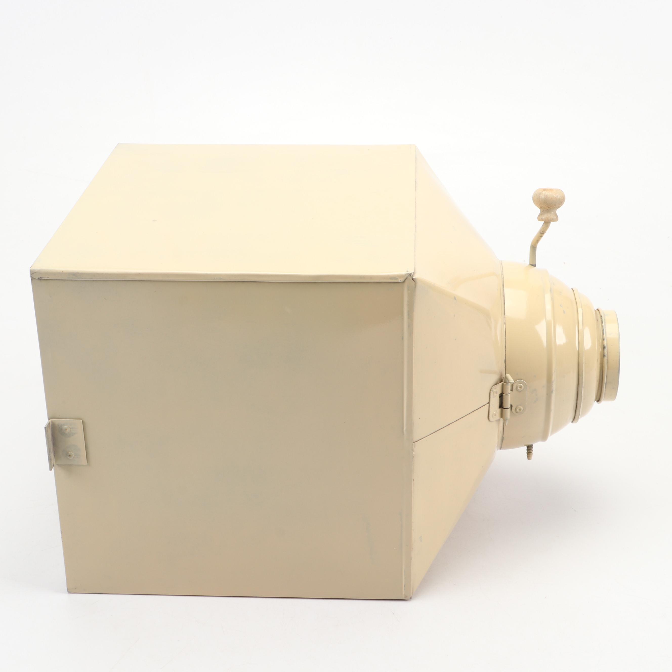 Metal Hoosier Cabinet Flour Bin, Early to Mid-20th Century