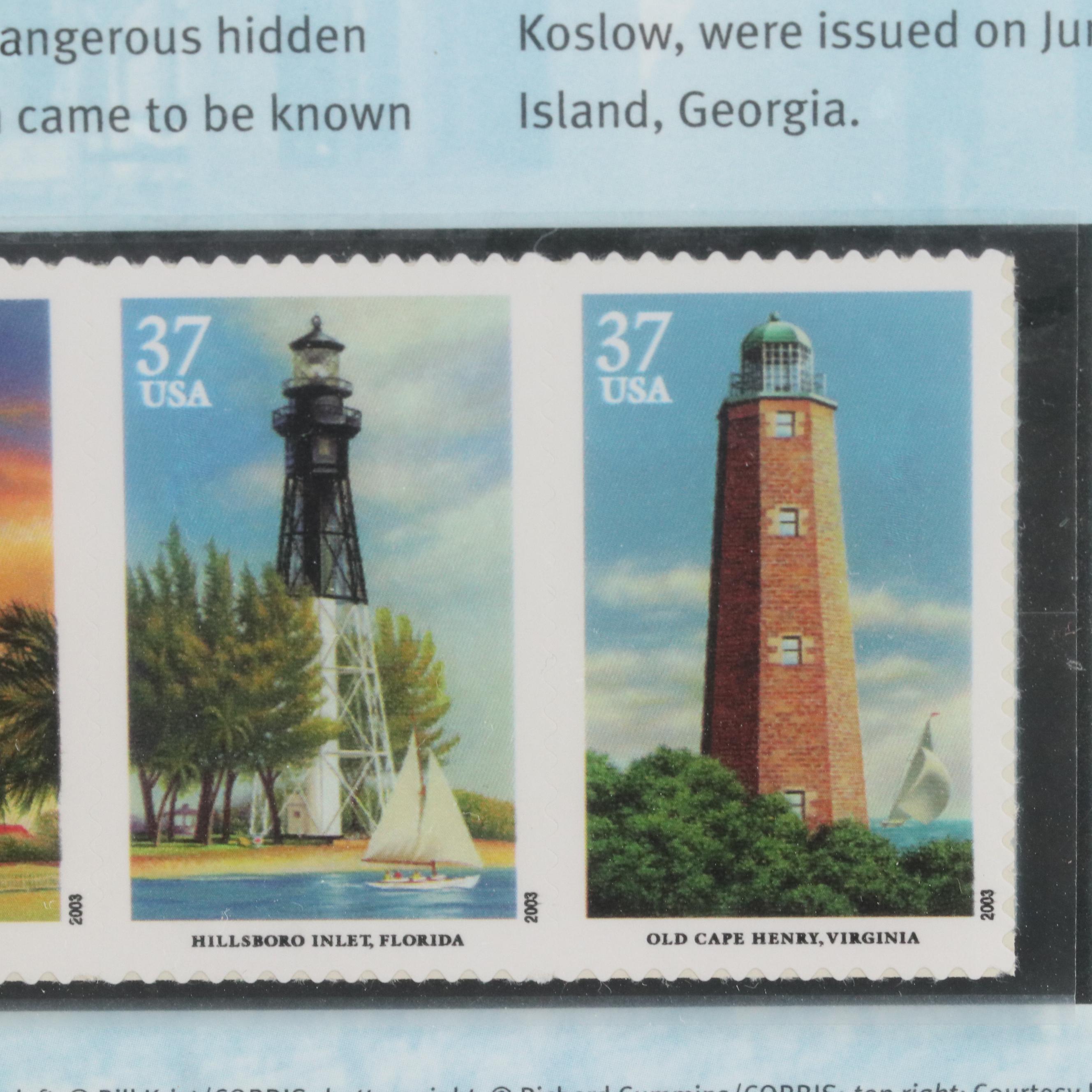 Large Assortment of 32-Cent Postage Stamp Sheets