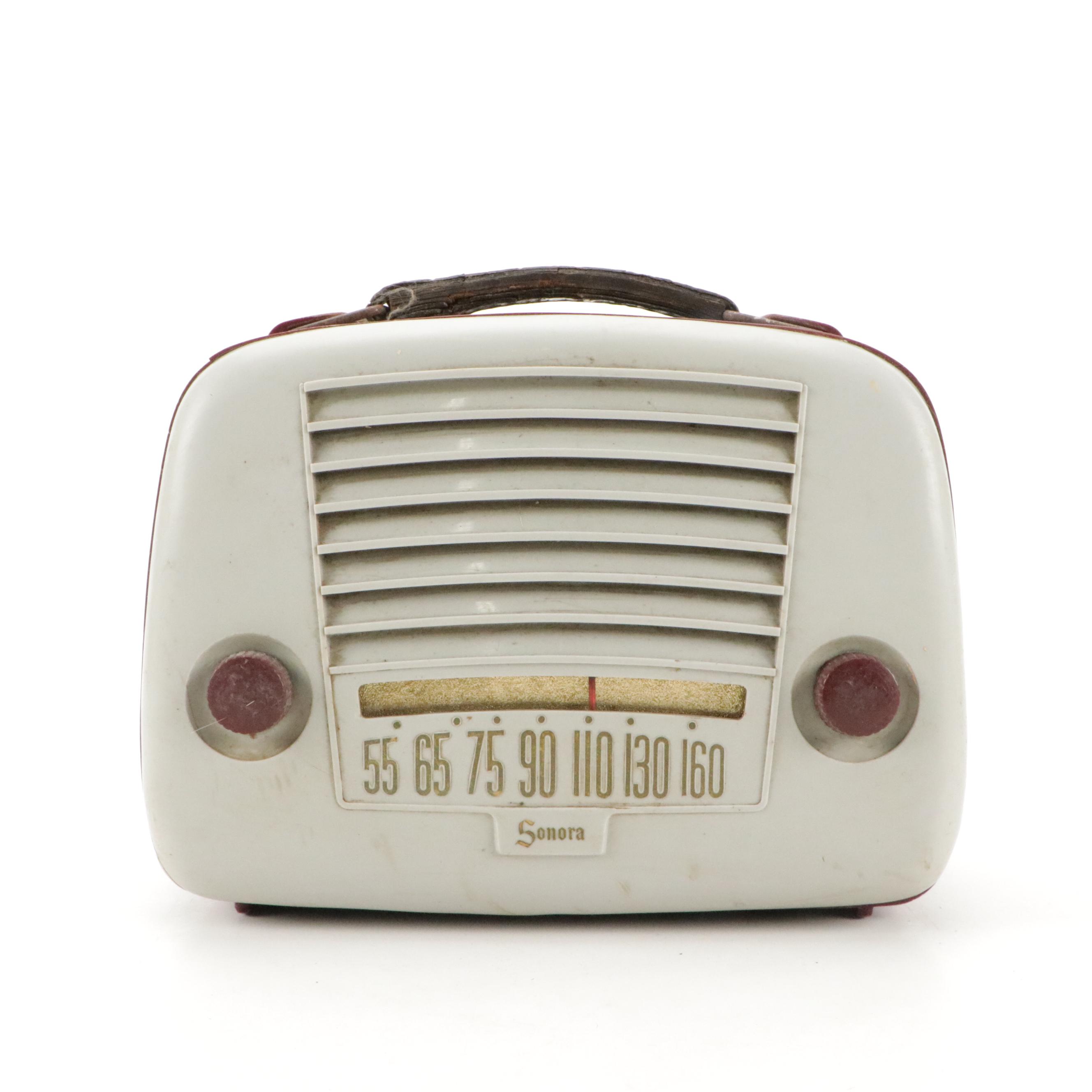 Sonora Tabletop Tube Radio, Early to Mid 20th Century