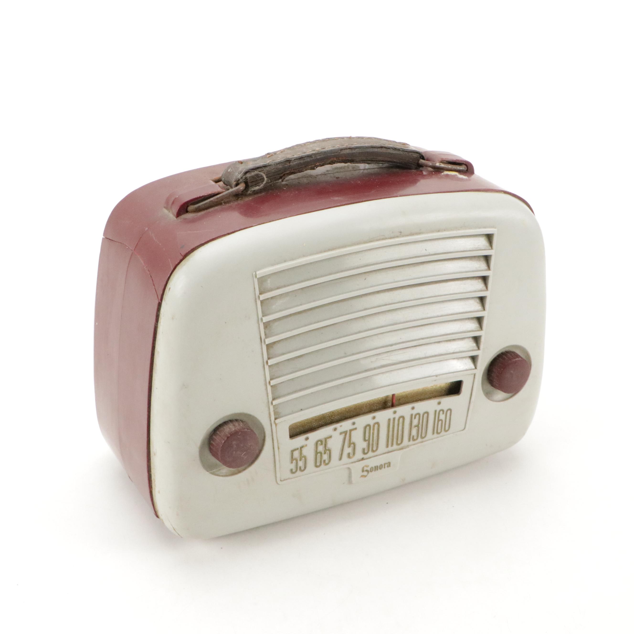 Sonora Tabletop Tube Radio, Early to Mid 20th Century