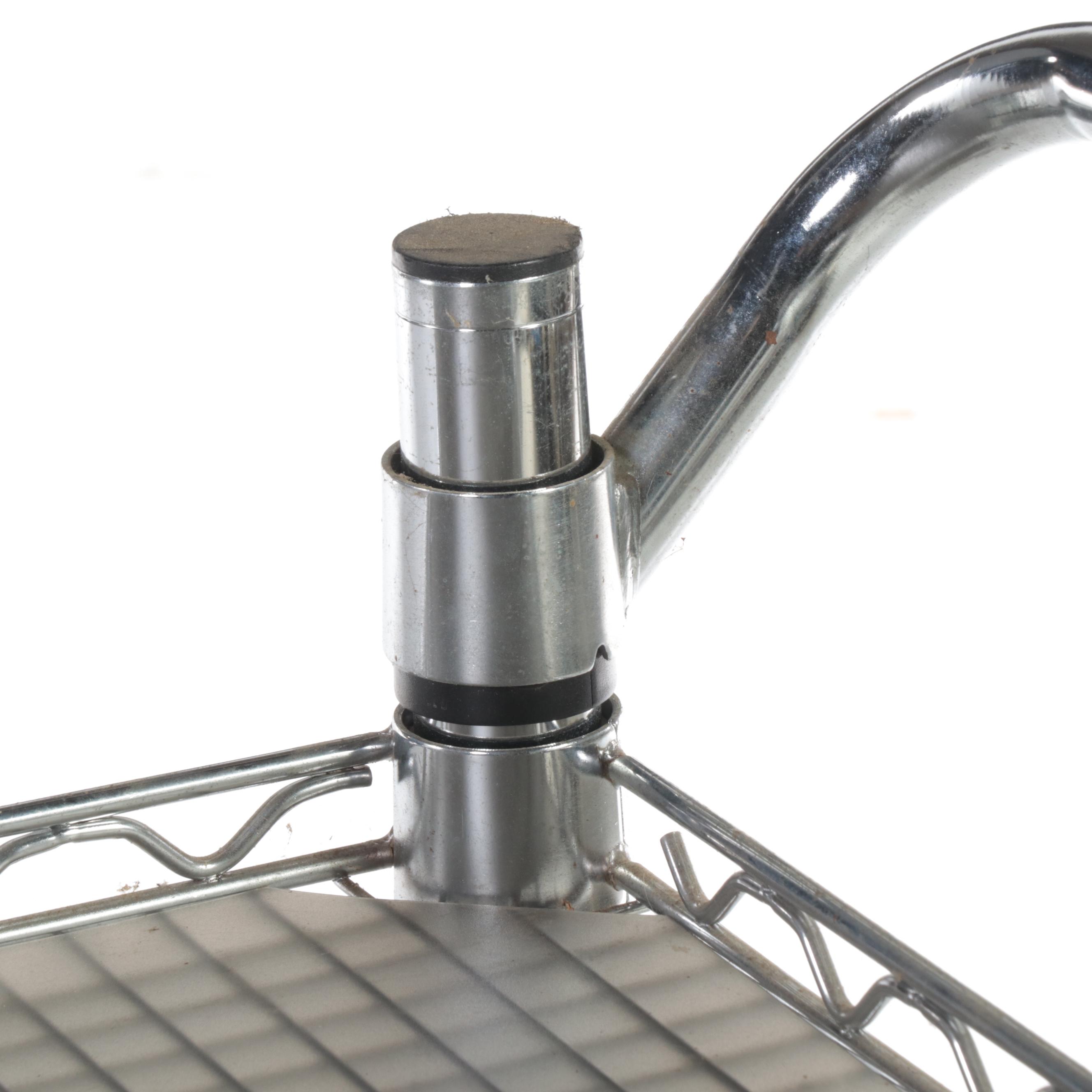 Seville Classics Inc. Wire and Metal Rolling Cart