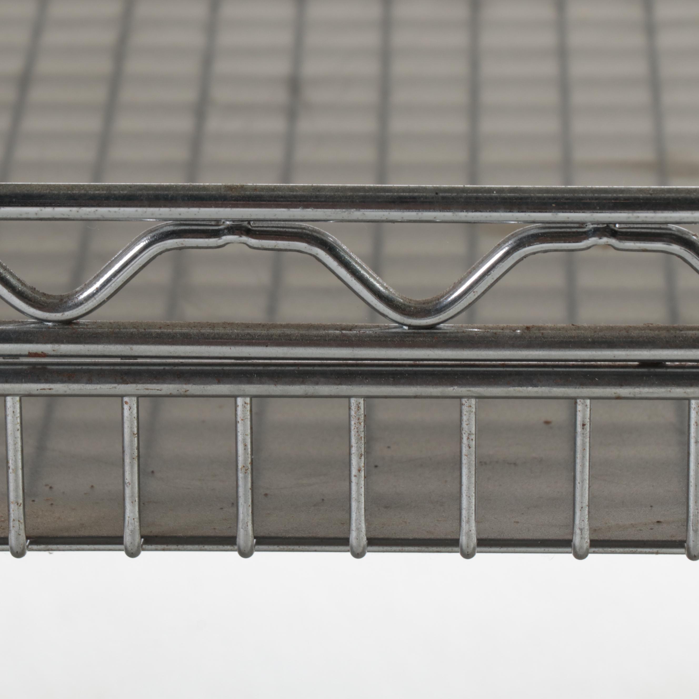 Seville Classics Inc. Wire and Metal Rolling Cart