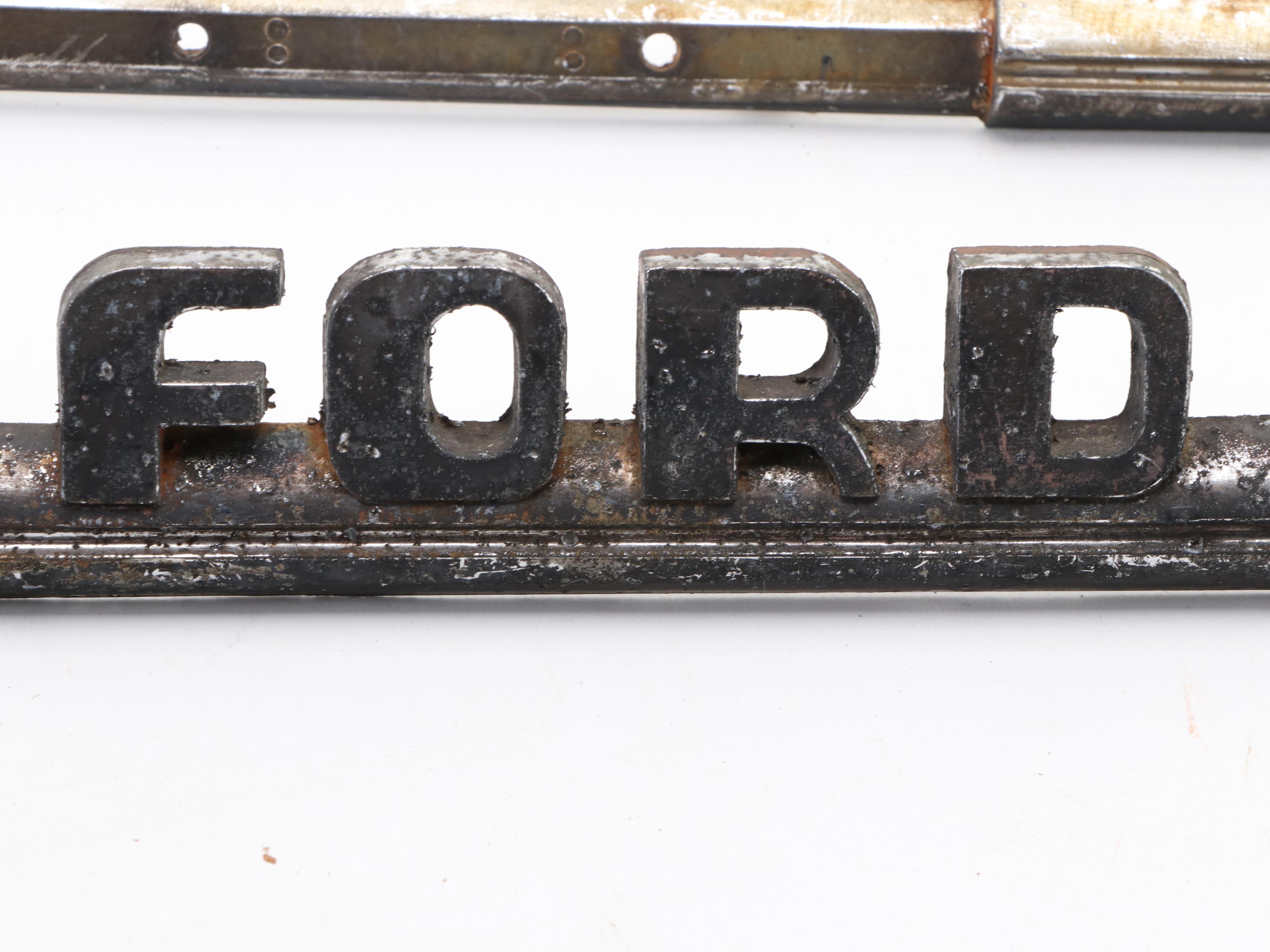 Ford F-600 and Other Ford Metal Decals