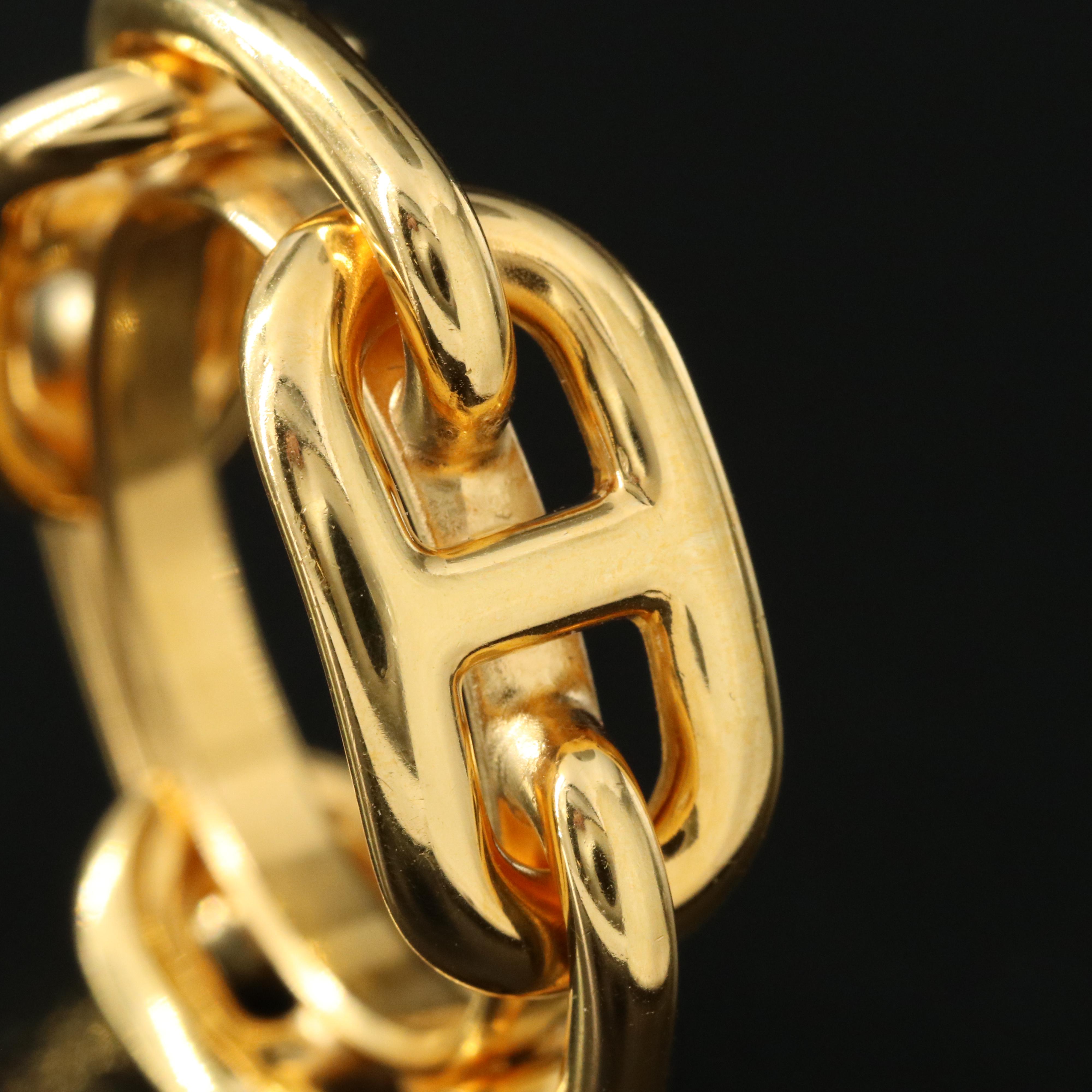 Hermès "Chaine d'Ancre" Scarf Ring