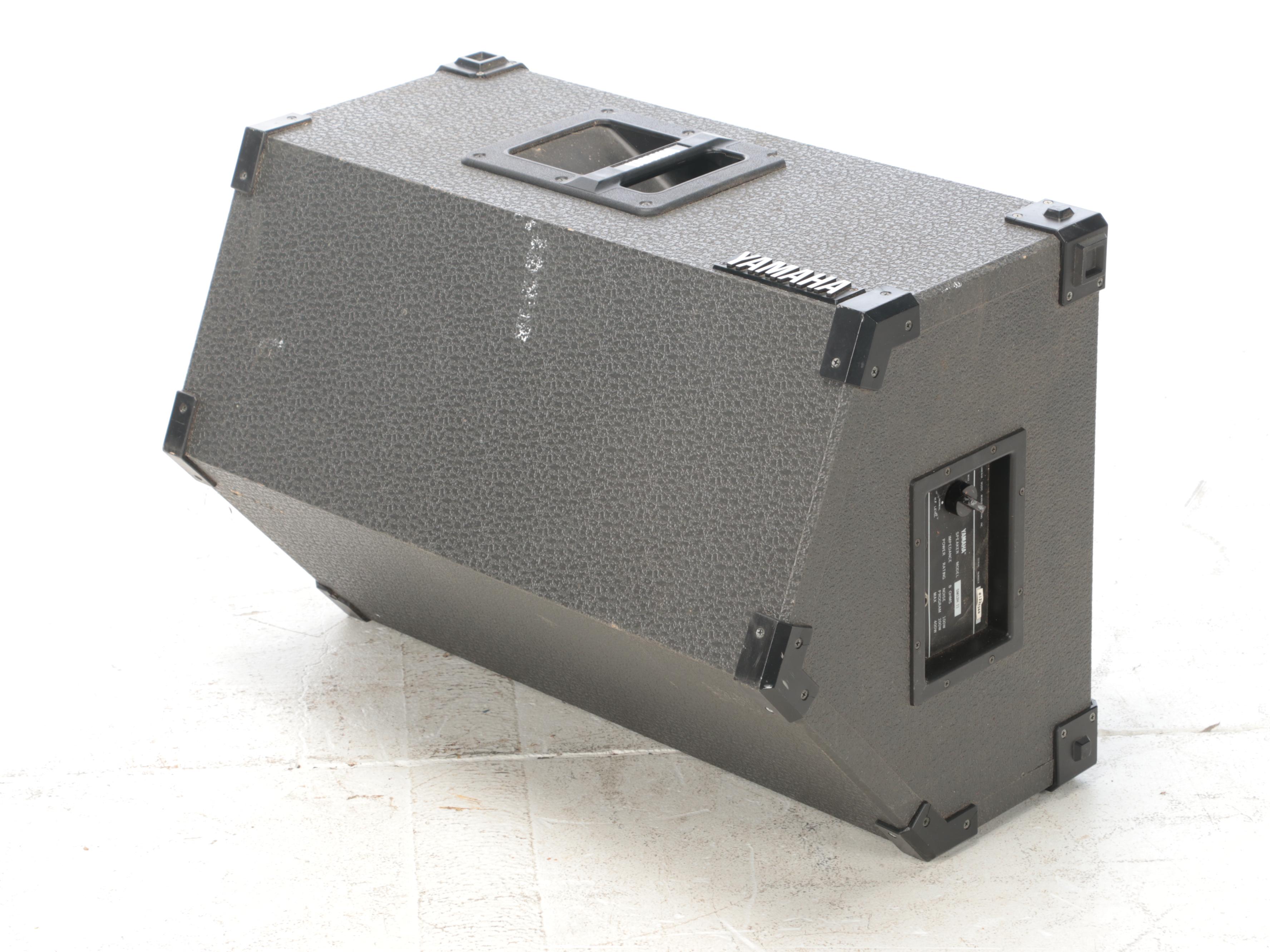 Traynor YVM-4 PA Amp and Yamaha Monitor