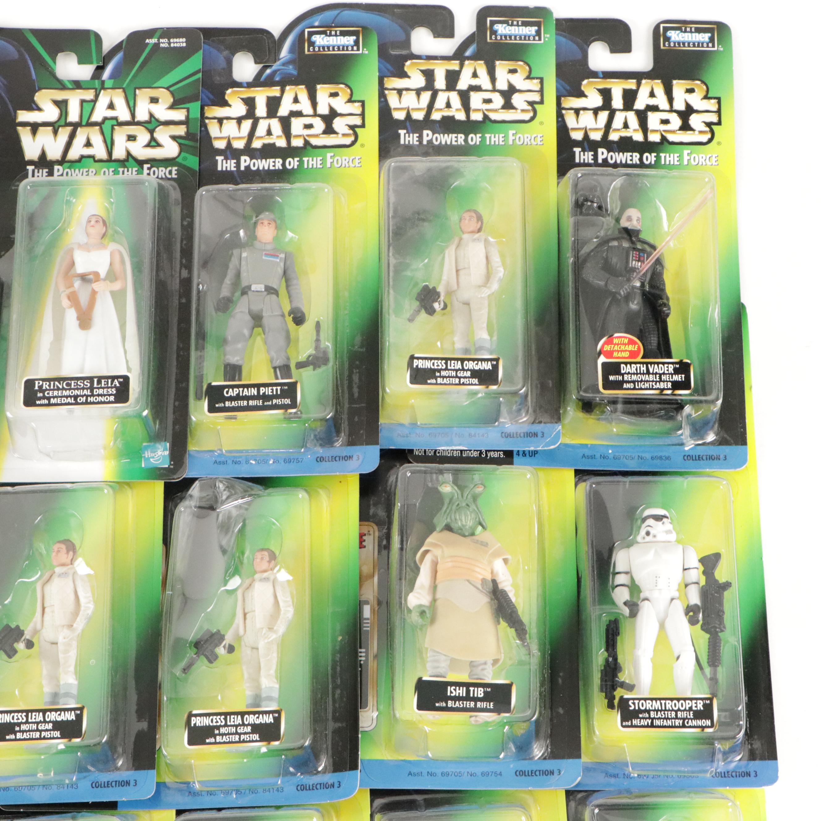 Star Wars: The Power of the Force Action Figures With "Darth Vader" & "Luke"