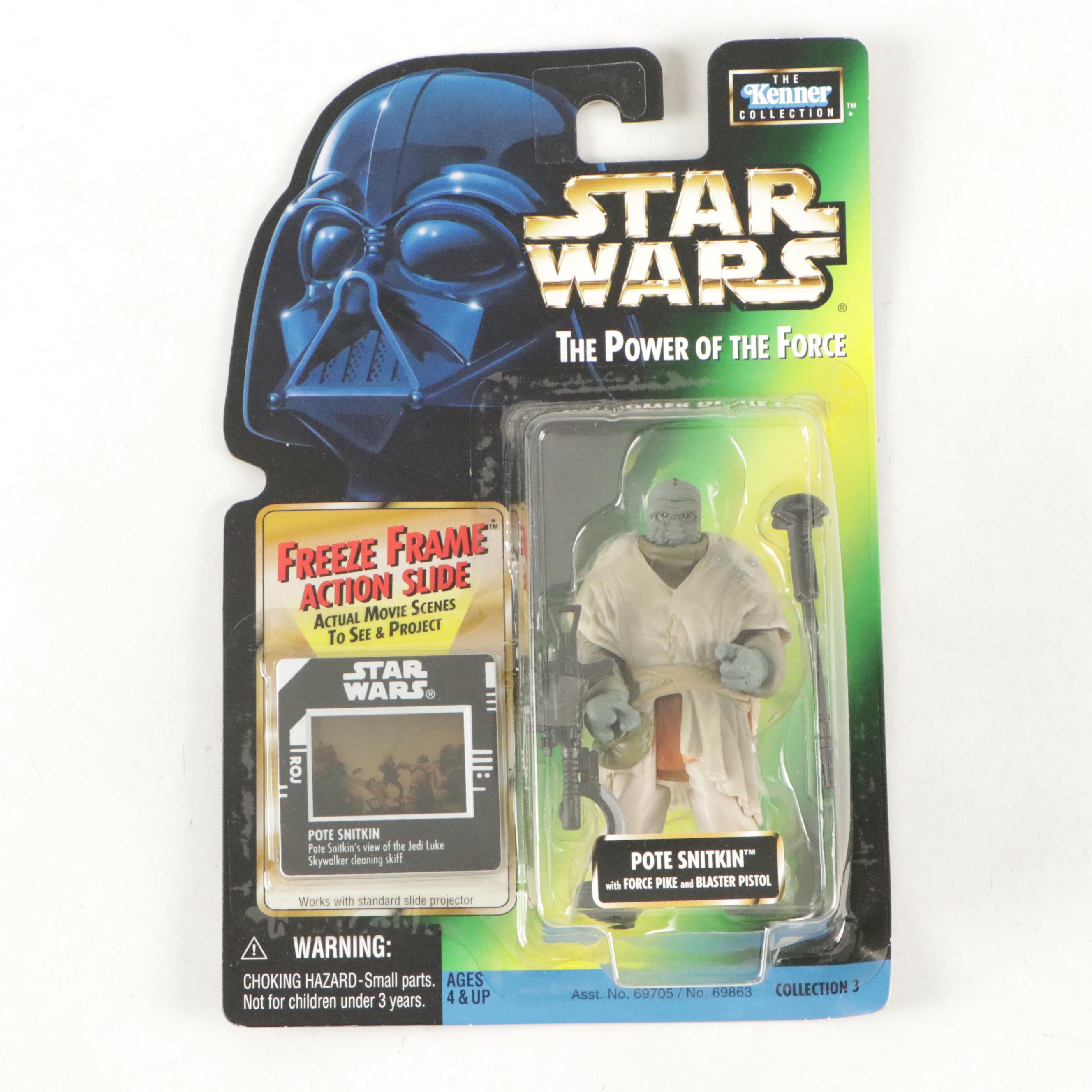 Star Wars: The Power of the Force Action Figures With "Darth Vader" & "Luke"