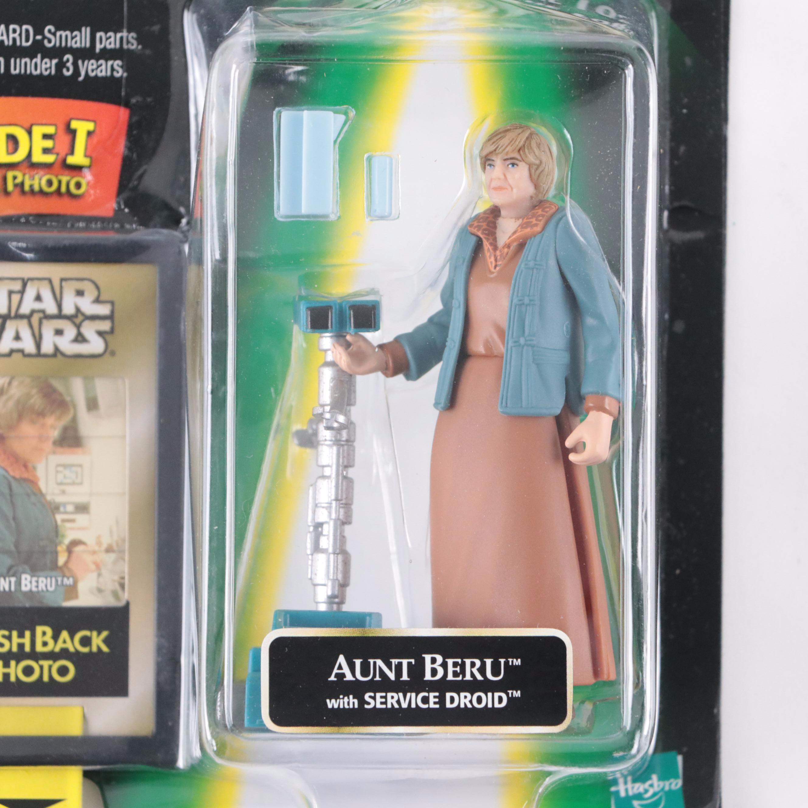 Hasbro Green Tag Star Wars "Aunt Beru With Service Droid"