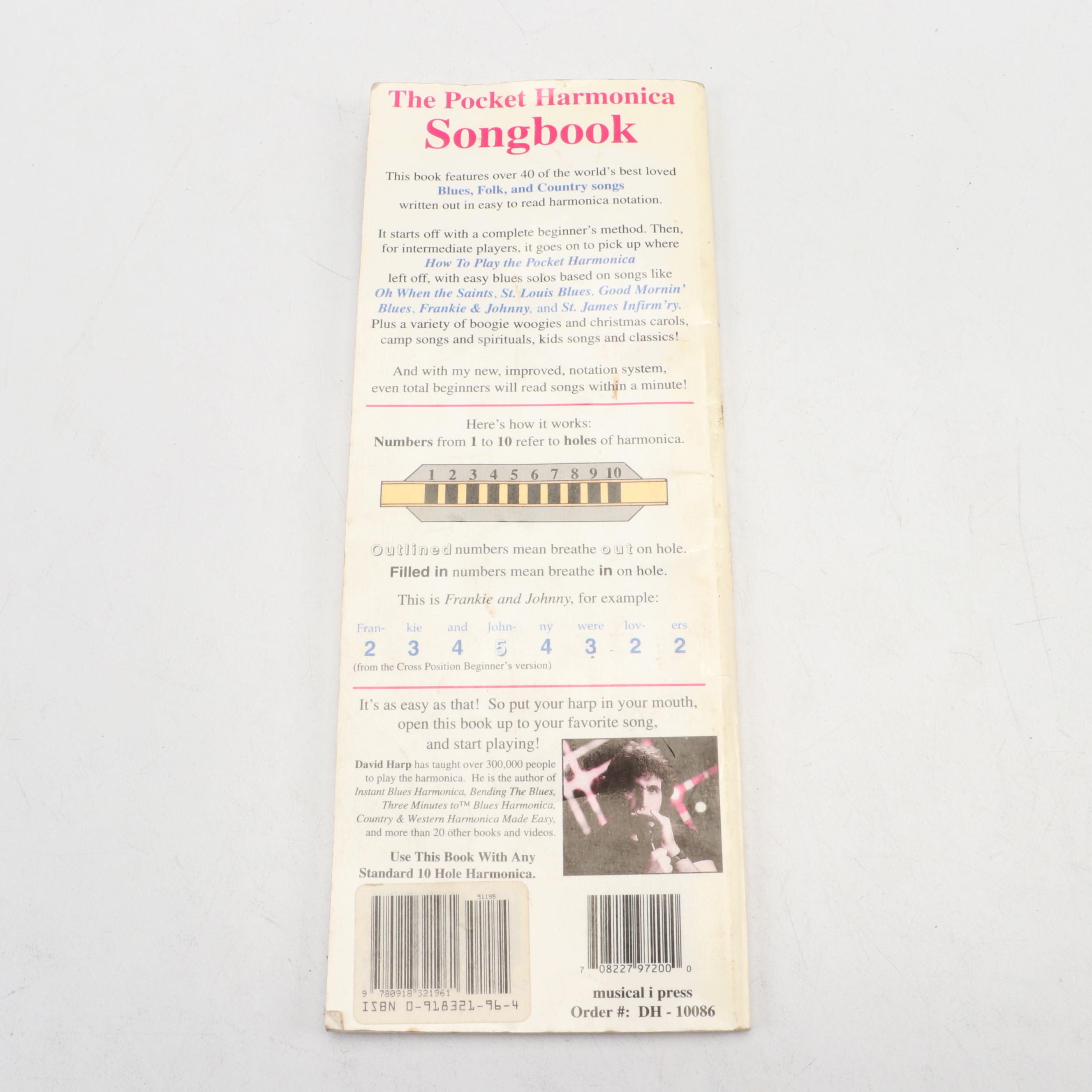 Chicago Blues Harmonica Set with Song Book and Magnus Accordion