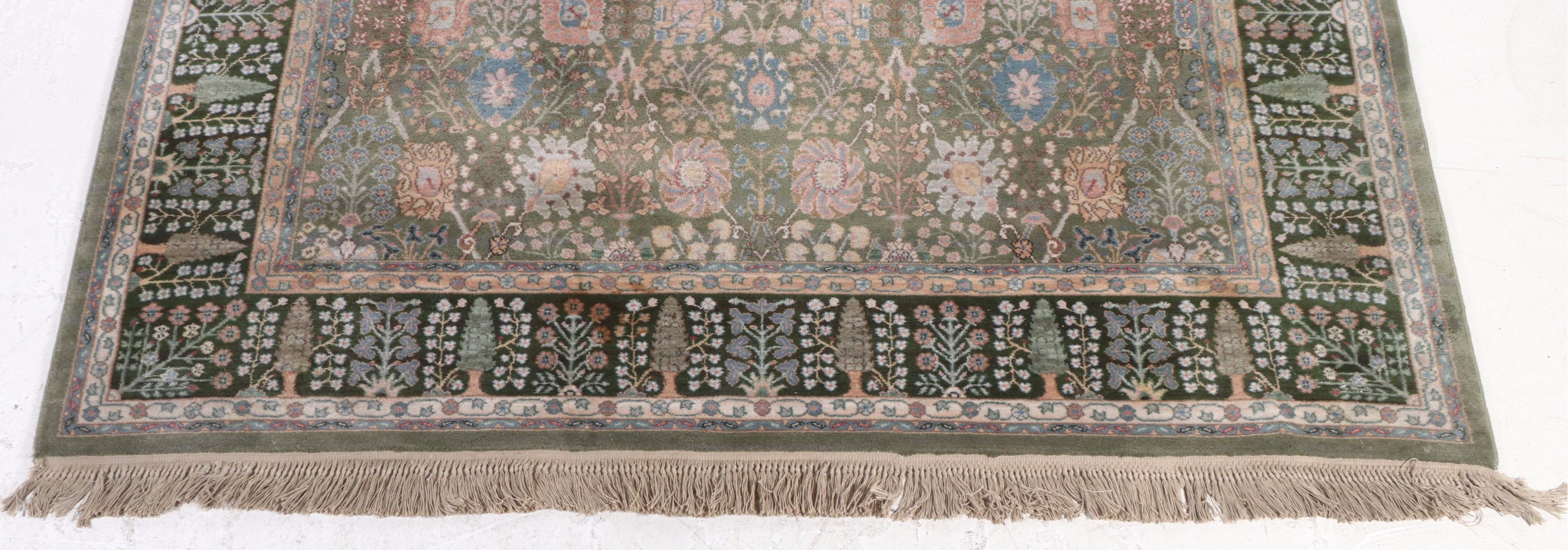 8'8 x 12'9 Machine Made Karastan "Green Persia" Area Rug