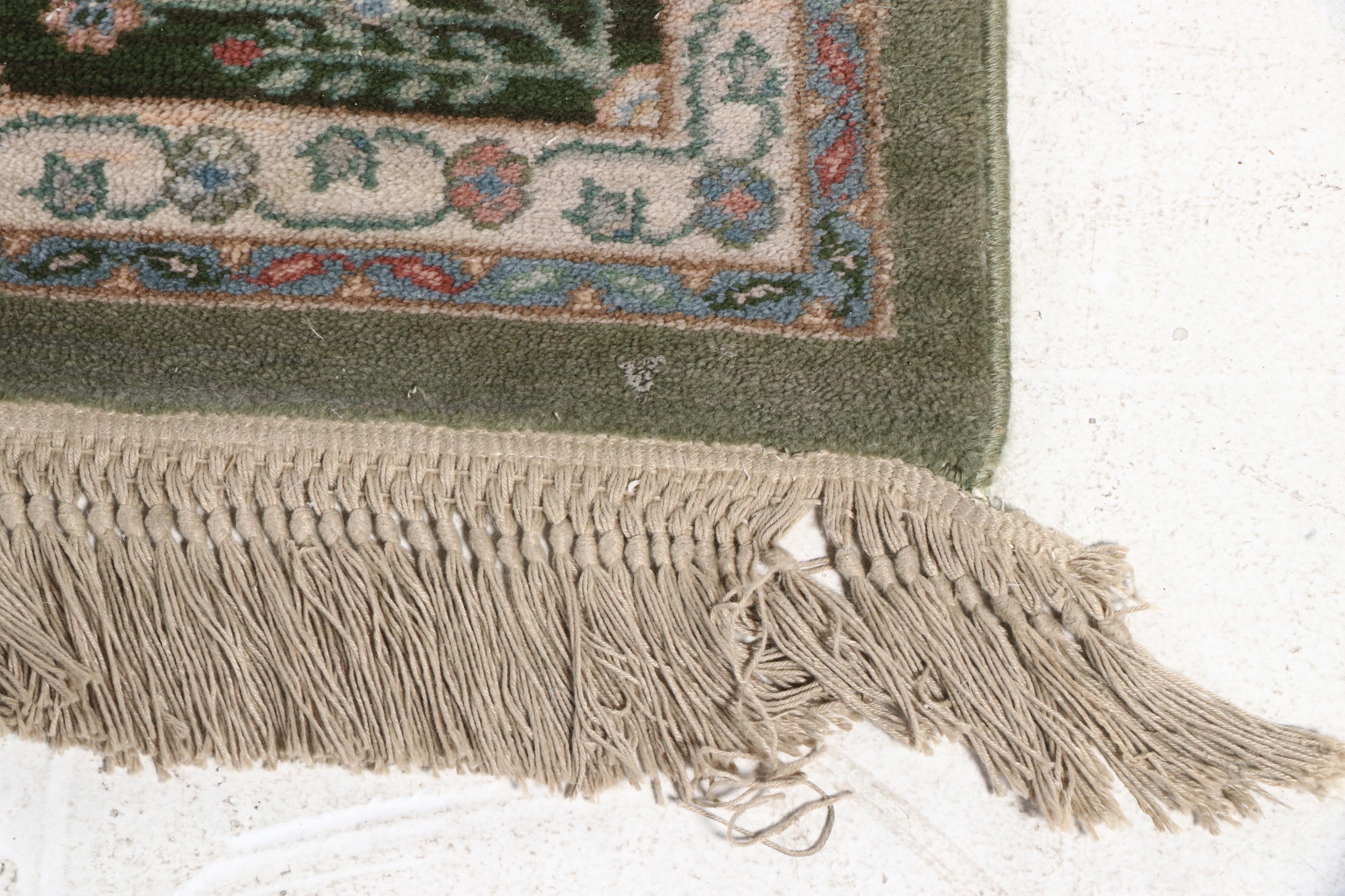 8'8 x 12'9 Machine Made Karastan "Green Persia" Area Rug