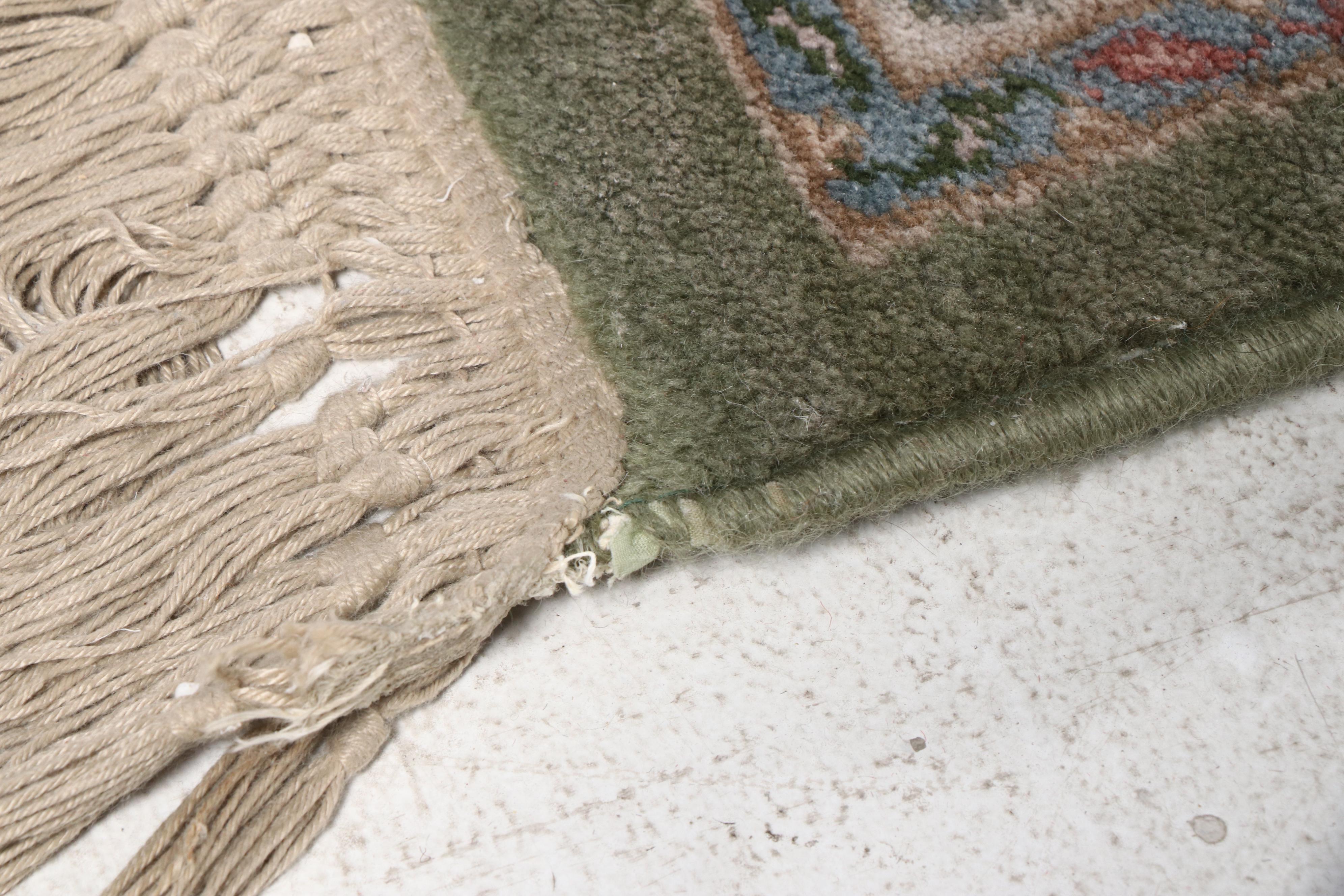 8'8 x 12'9 Machine Made Karastan "Green Persia" Area Rug