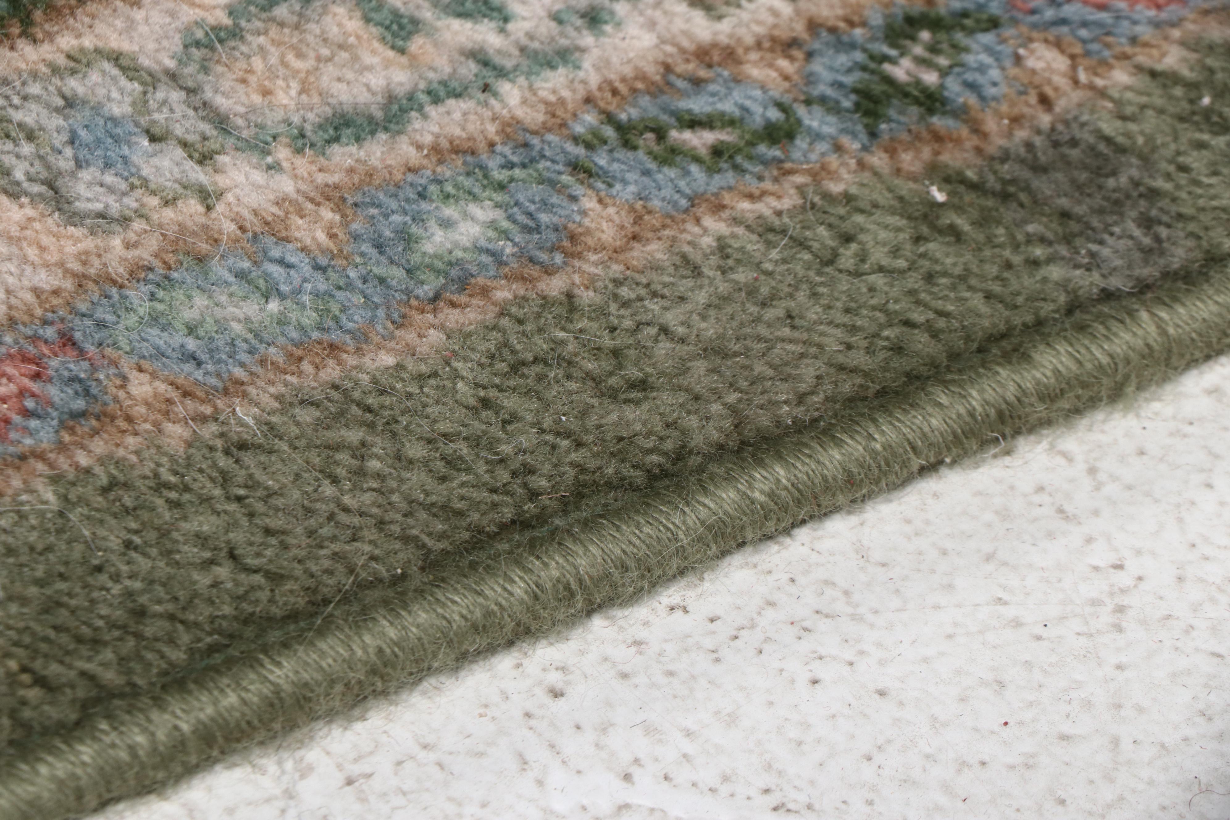 8'8 x 12'9 Machine Made Karastan "Green Persia" Area Rug