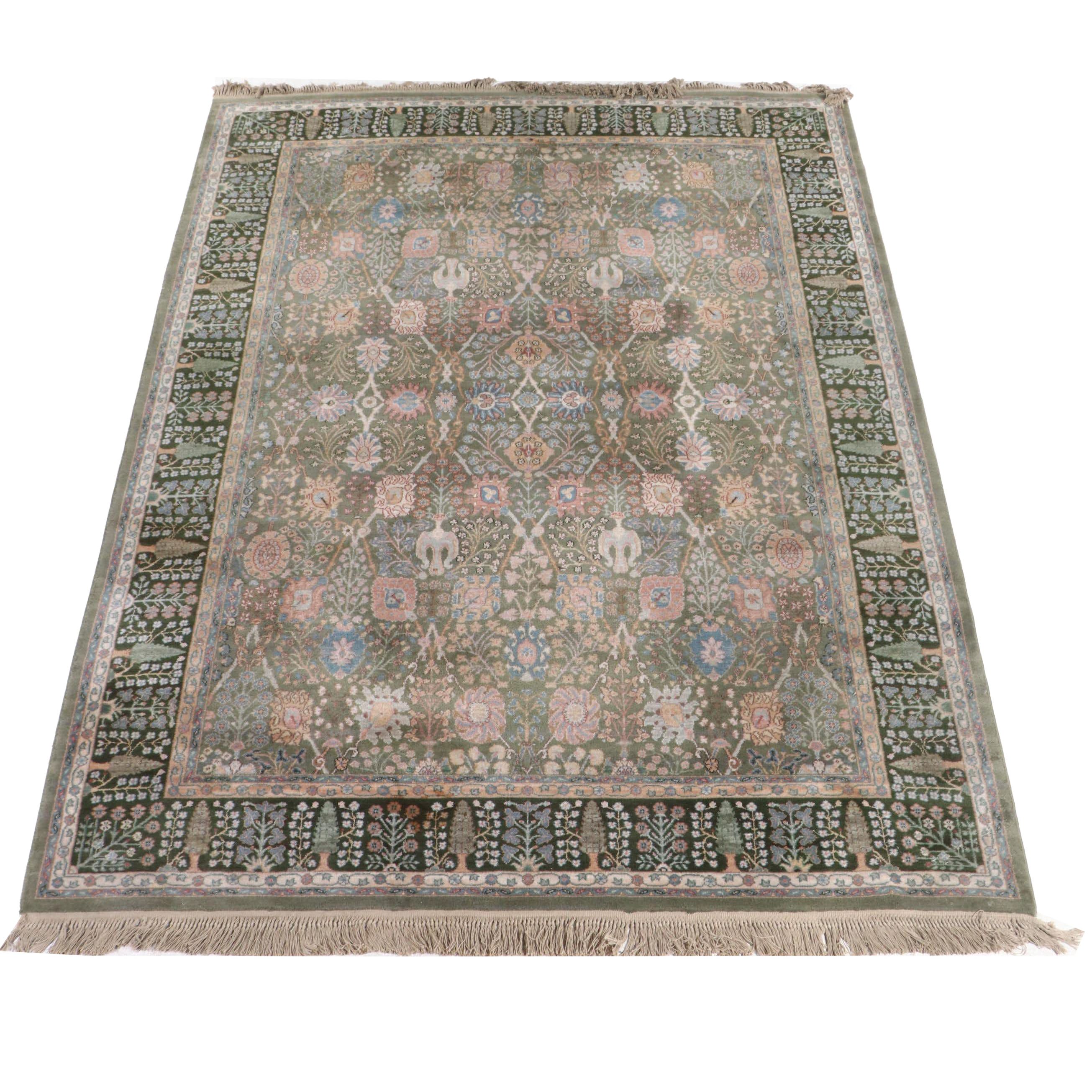 8'8 x 12'9 Machine Made Karastan "Green Persia" Area Rug